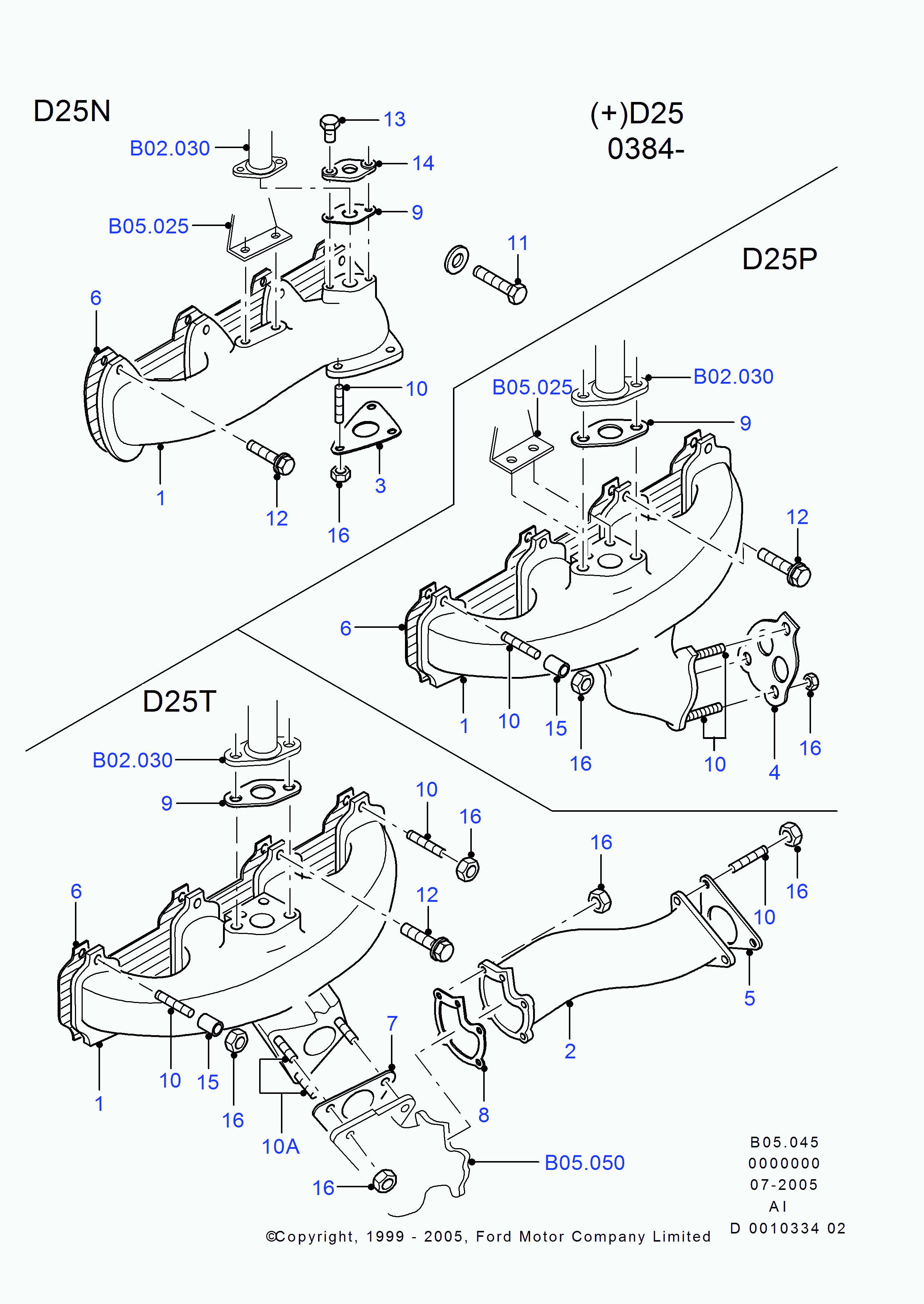 FORD 6646724 - Прокладка, труба выхлопного газа unicars.by