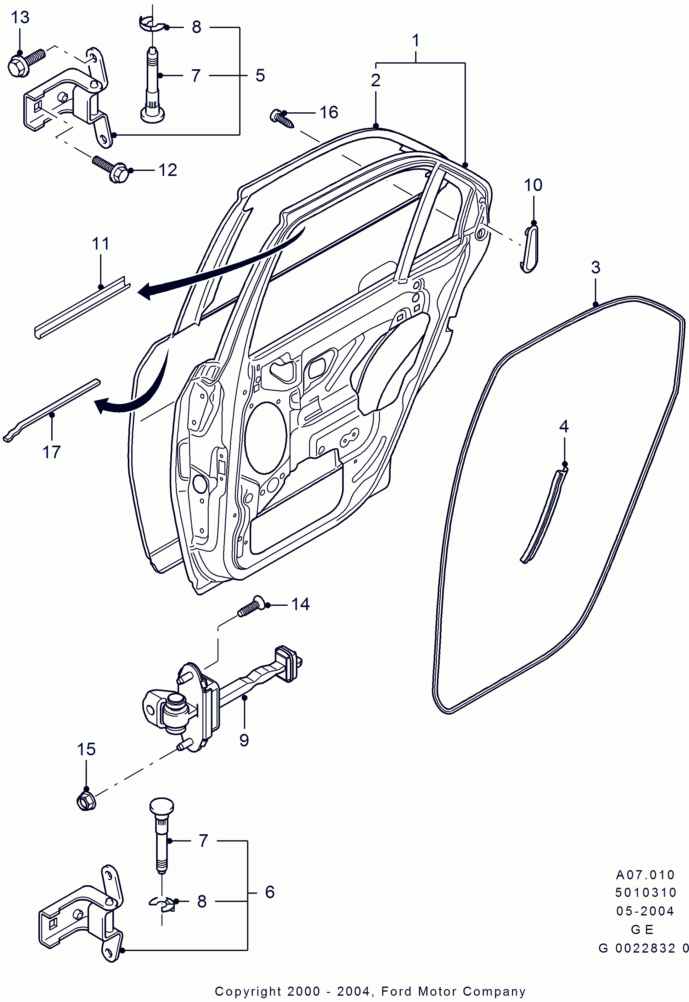 FORD 1355405 - Комплект цепи привода распредвала unicars.by