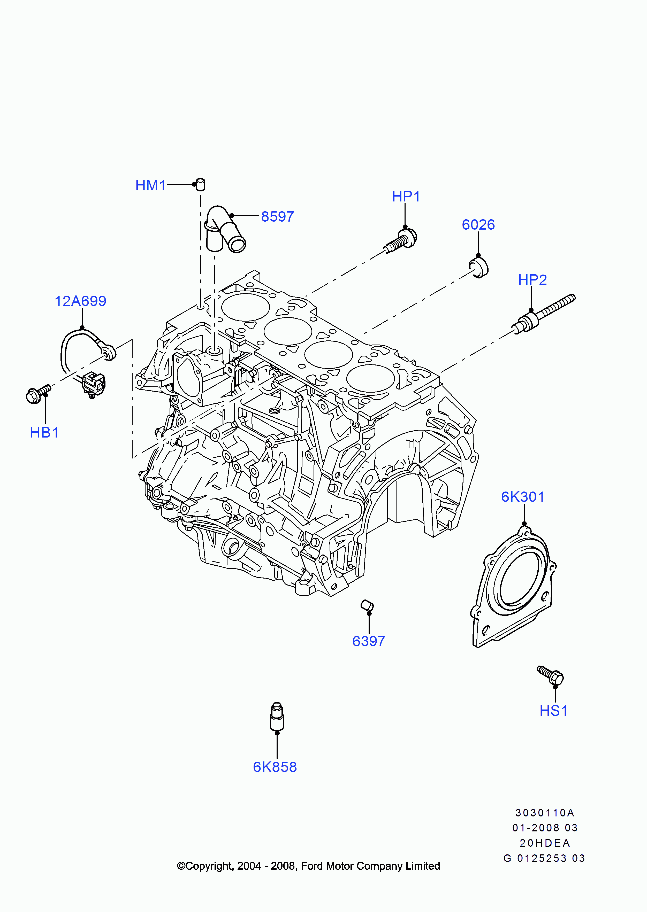 FORD 1 211 759 - Уплотняющее кольцо, коленчатый вал unicars.by