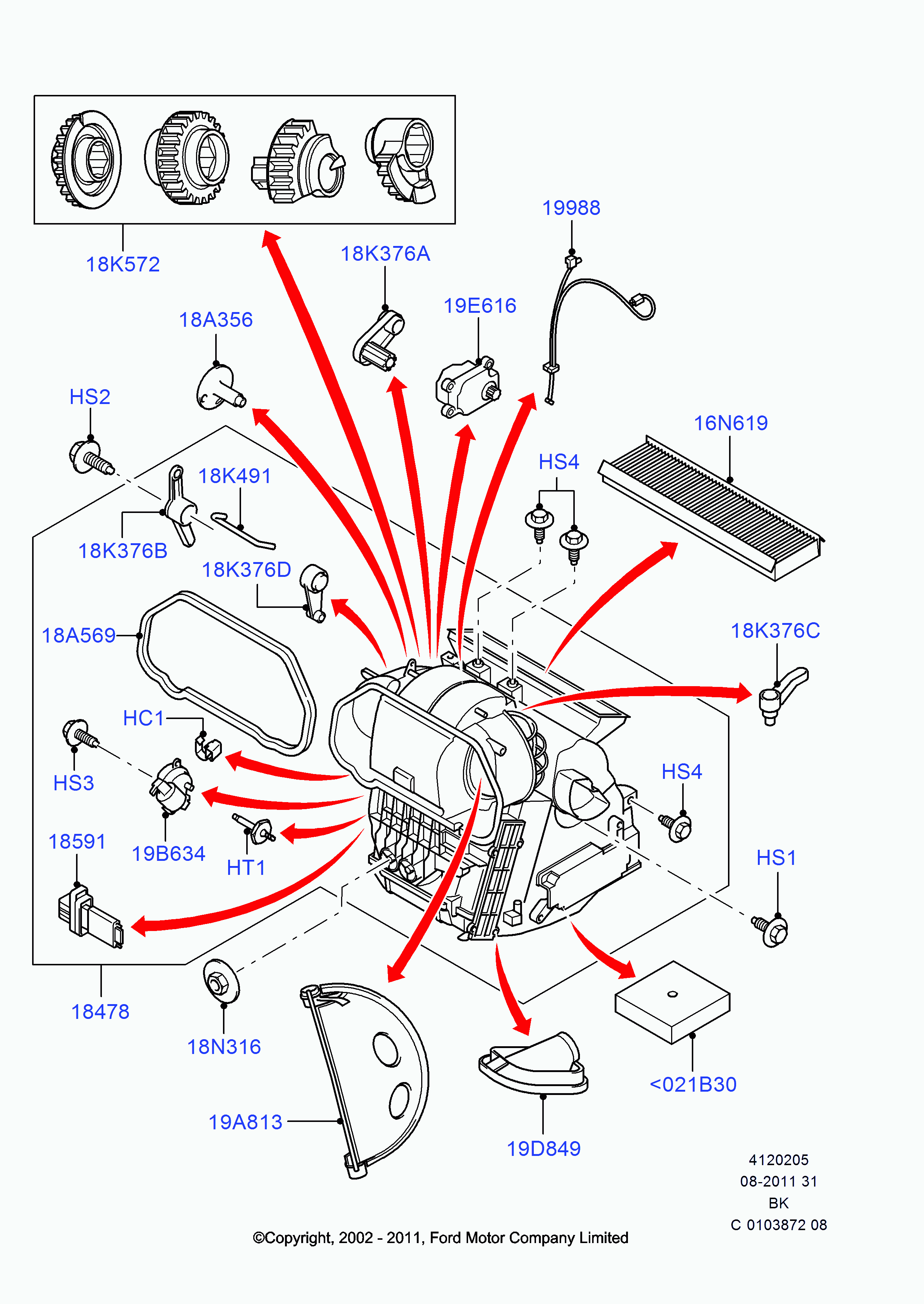 OM 1353269 - Фильтр воздуха в салоне unicars.by