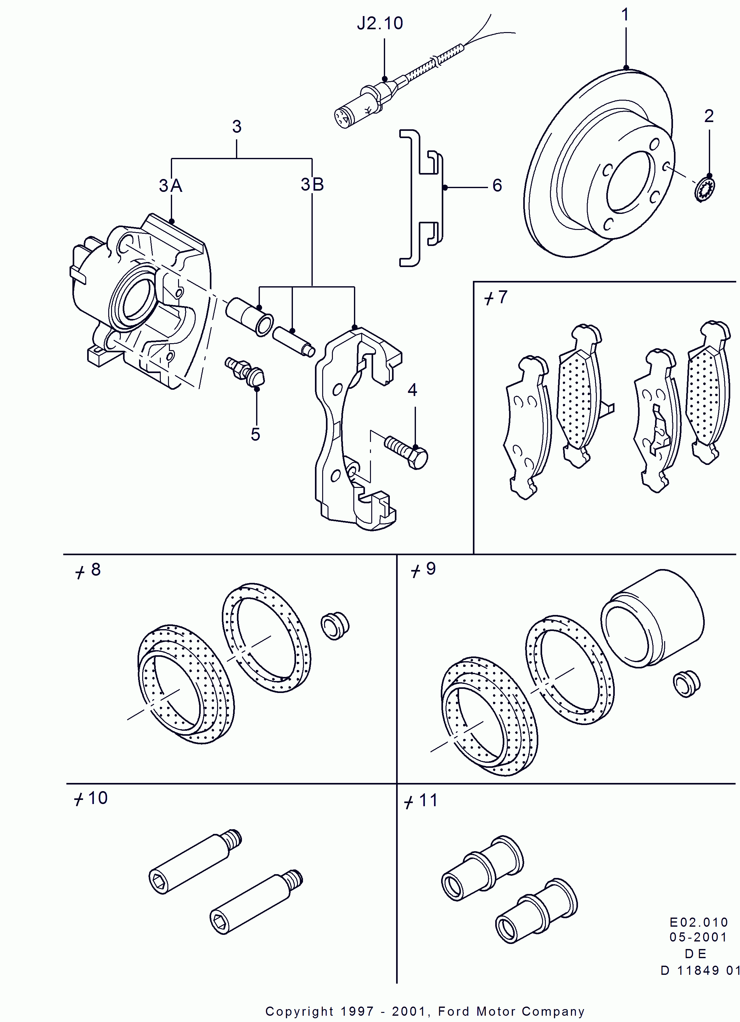 FORD 5 027 462 - Тормозной диск unicars.by