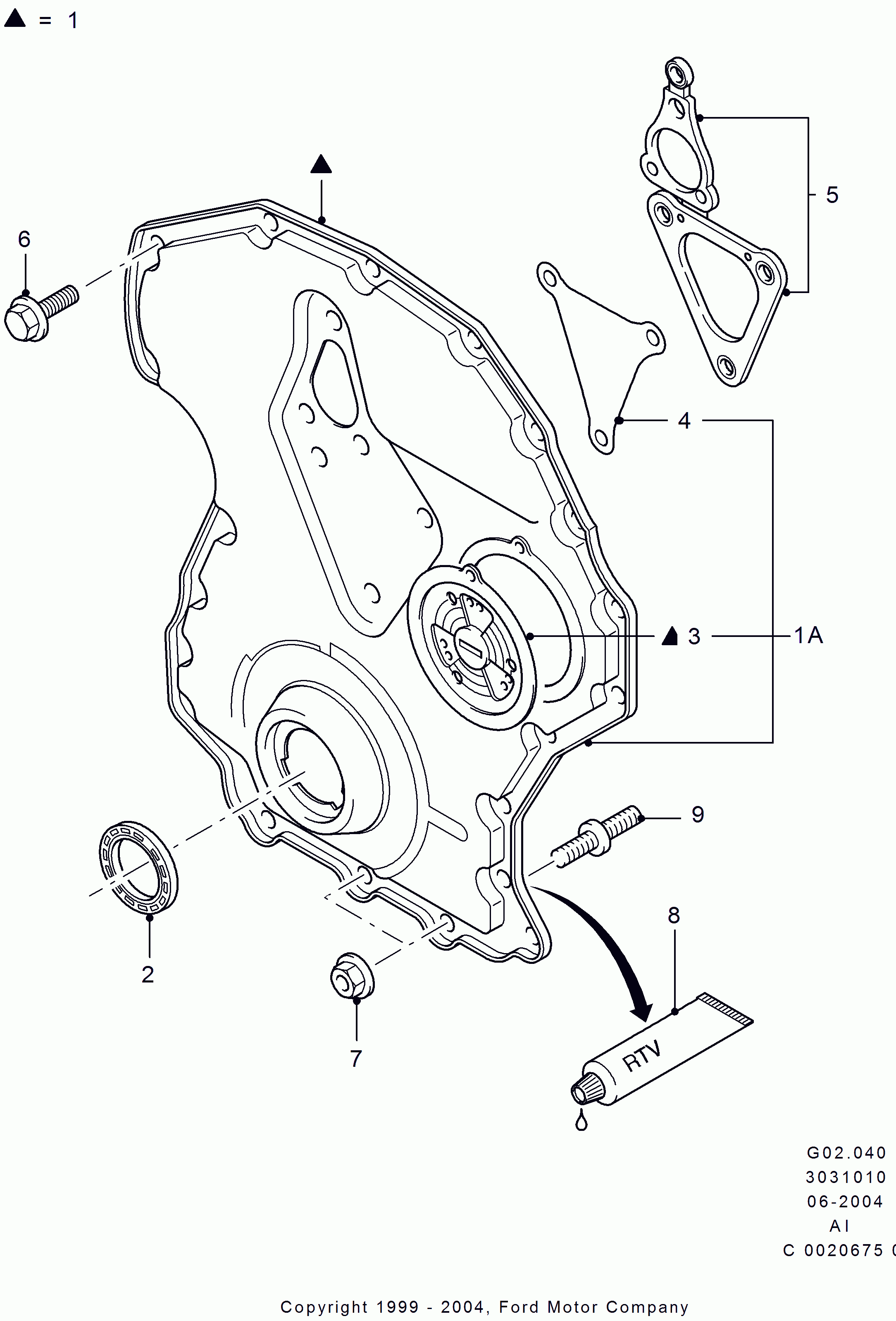 FORD 1 801 837 - Уплотняющее кольцо, коленчатый вал unicars.by