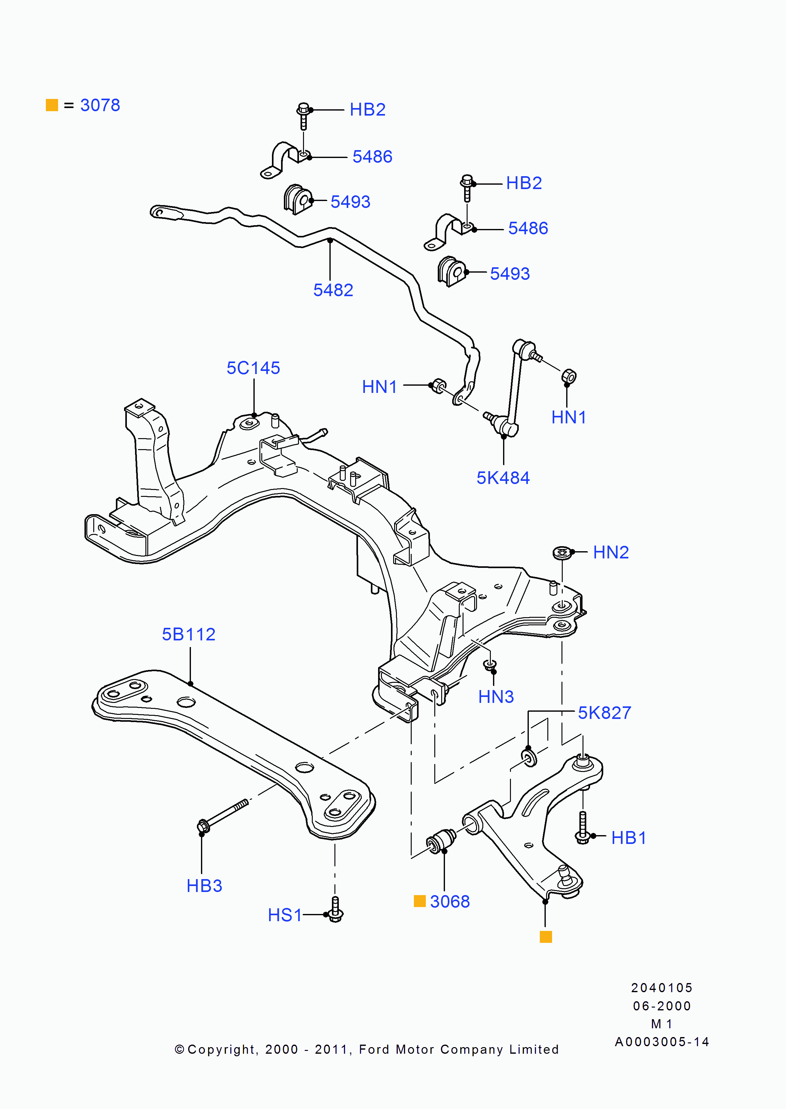 FORD 4763903 - Рычаг подвески колеса unicars.by