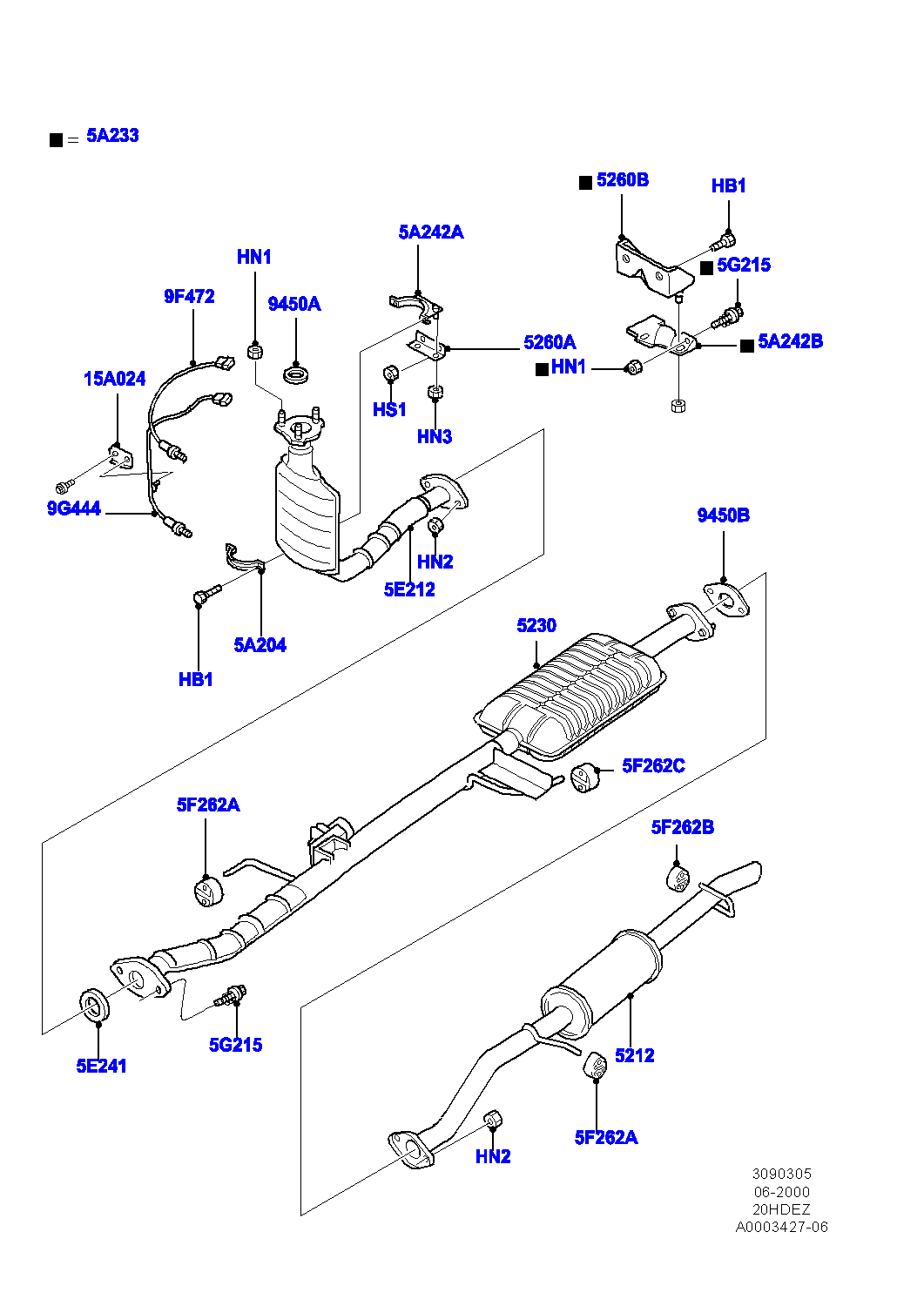 FORD 1 668 736 - Гайка unicars.by