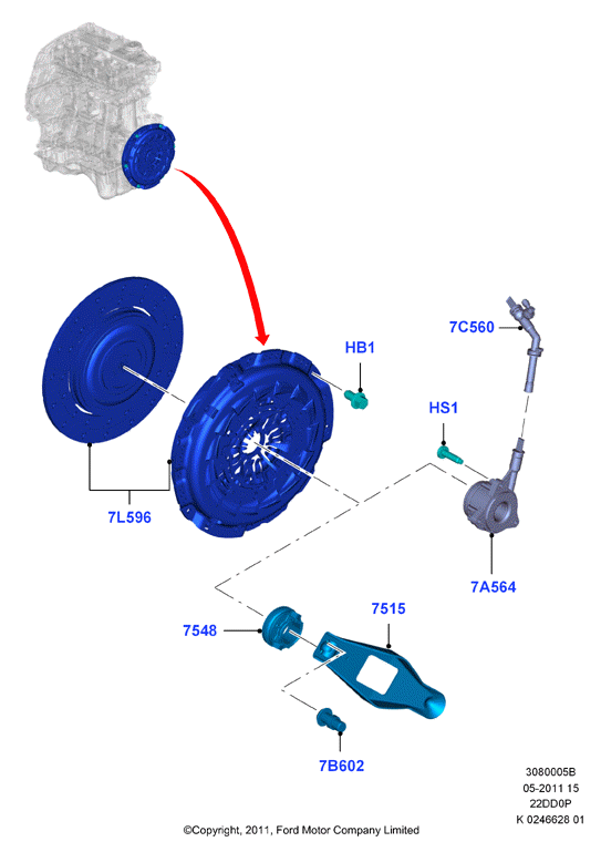 VAG 4412070 - Выжимной подшипник сцепления unicars.by