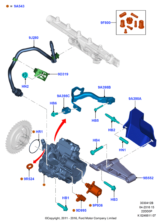 FORD 1793886 - Датчик, температура охлаждающей жидкости unicars.by