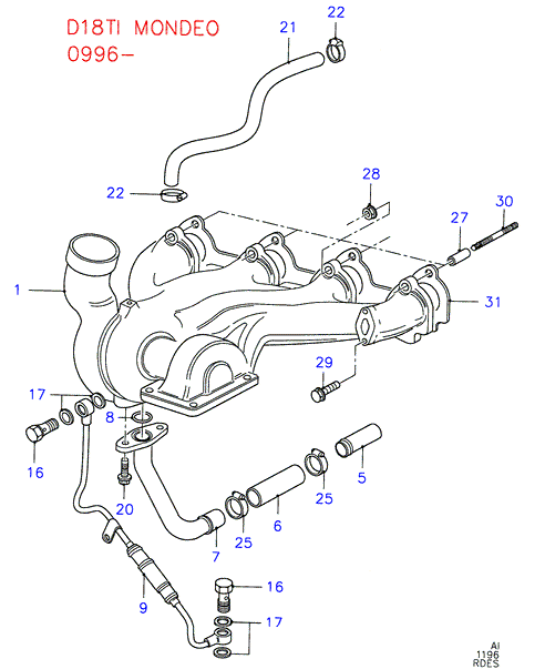 FORD 6179561 - Уплотнительное кольцо, компрессор unicars.by