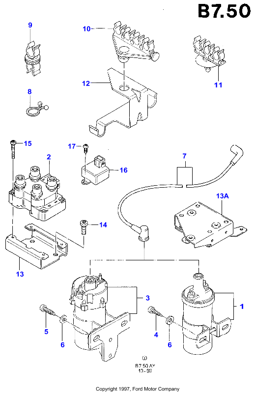 FORD 1474549 - Катушка зажигания unicars.by