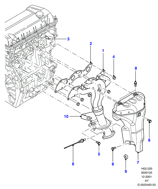 FORD USA 1 123 897 - Лямбда-зонд, датчик кислорода unicars.by