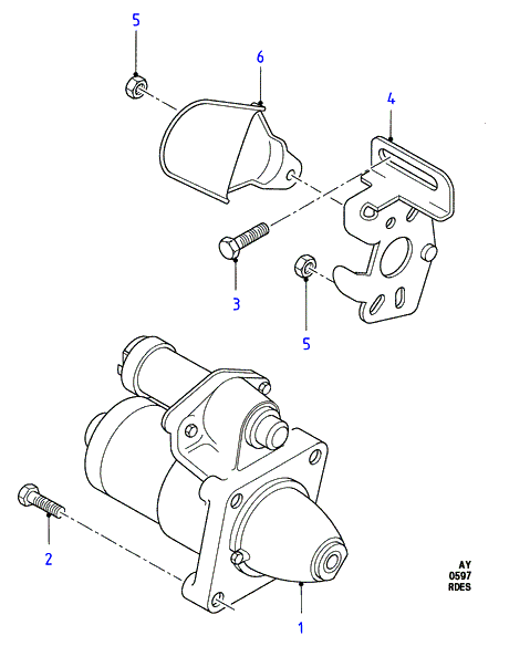 FORD USA 1478331 - Стартер unicars.by