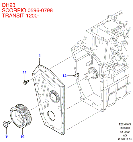 FORD 1 669 254 - Уплотняющее кольцо, распредвал unicars.by