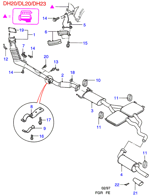 FORD 1 108 795 - Лямбда-зонд, датчик кислорода unicars.by