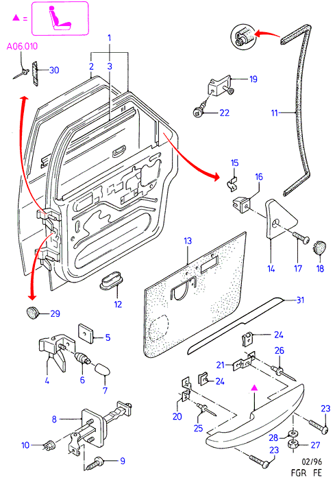 FORD 1050330 - Panel Assy - Door - Outer, RH unicars.by