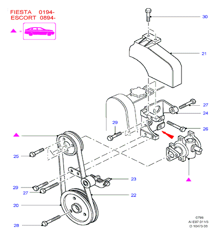 AUDI 4513665 - Гайка, выпускной коллектор unicars.by