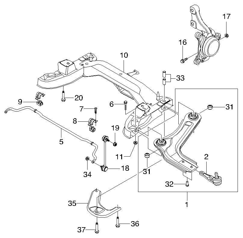 General Motors 96268440 - Рычаг подвески колеса unicars.by