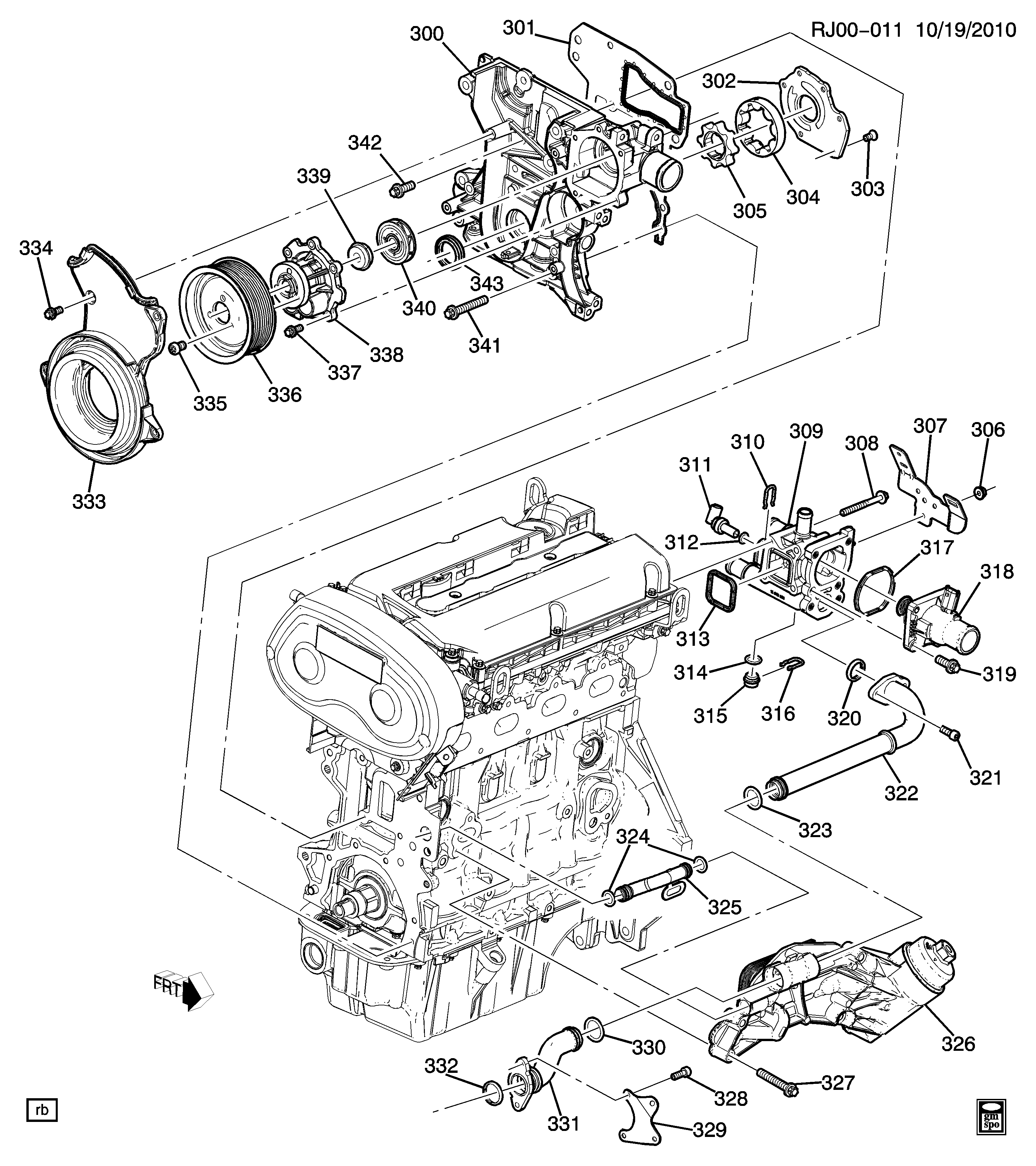 DAEWOO 55587349 - Термостат охлаждающей жидкости / корпус unicars.by