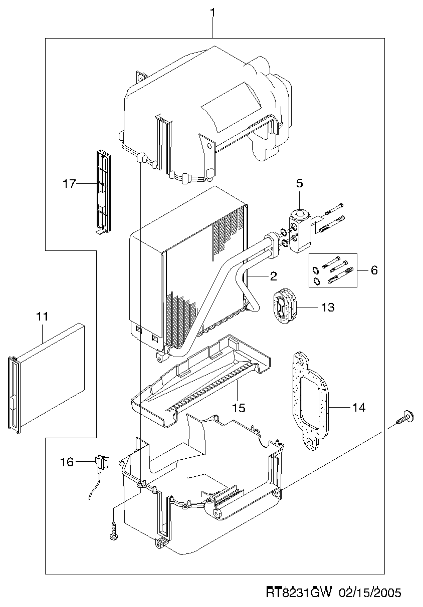 DAEWOO 96 539 649 - Фильтр воздуха в салоне unicars.by