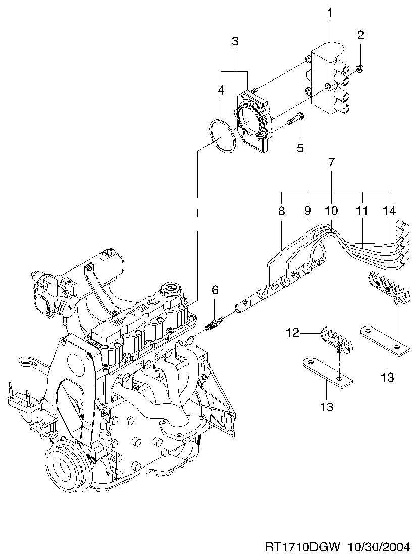 Cadillac 96 253 555 - Катушка зажигания unicars.by