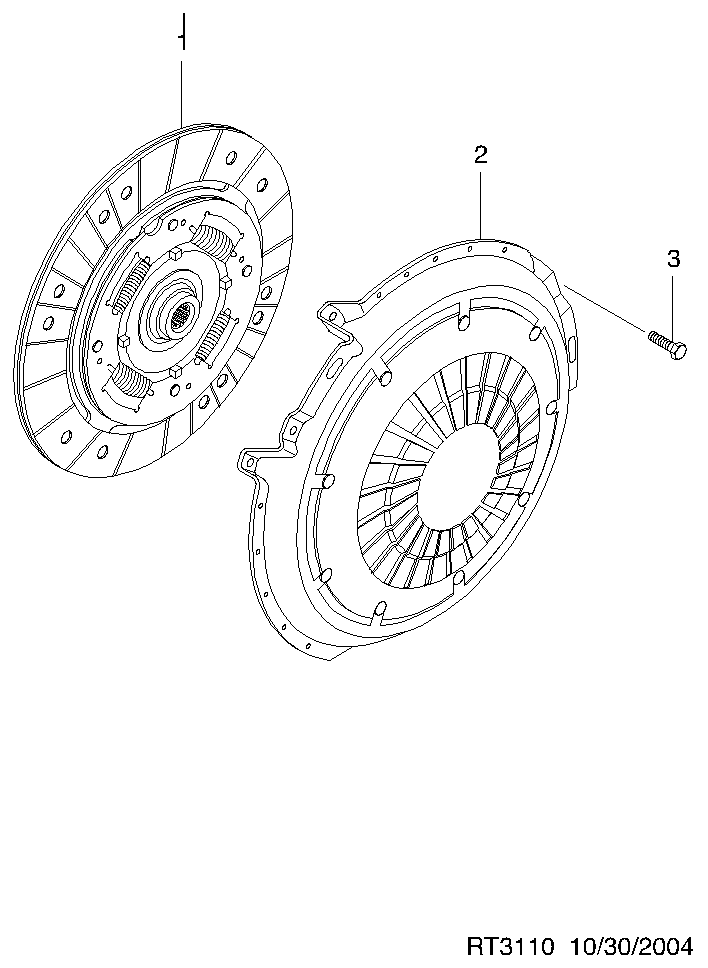 Opel 96181199 - Нажимной диск сцепления unicars.by