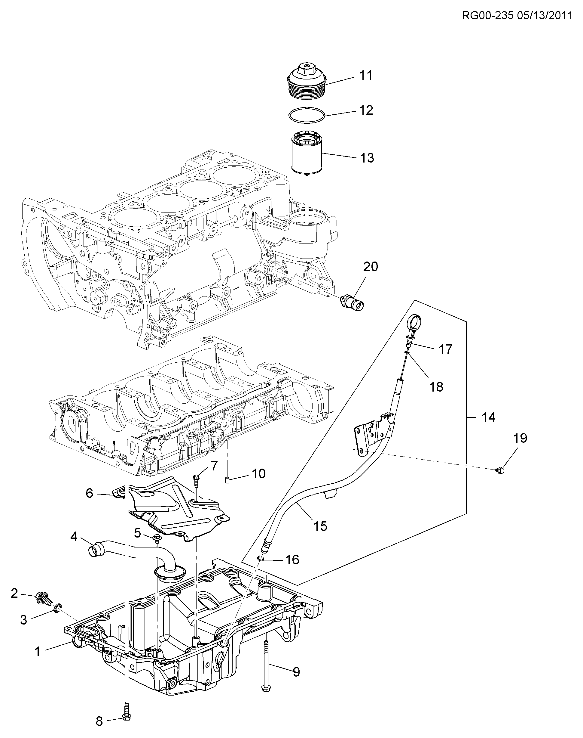 General Motors 11518377 - Резьбовая пробка, масляный поддон unicars.by