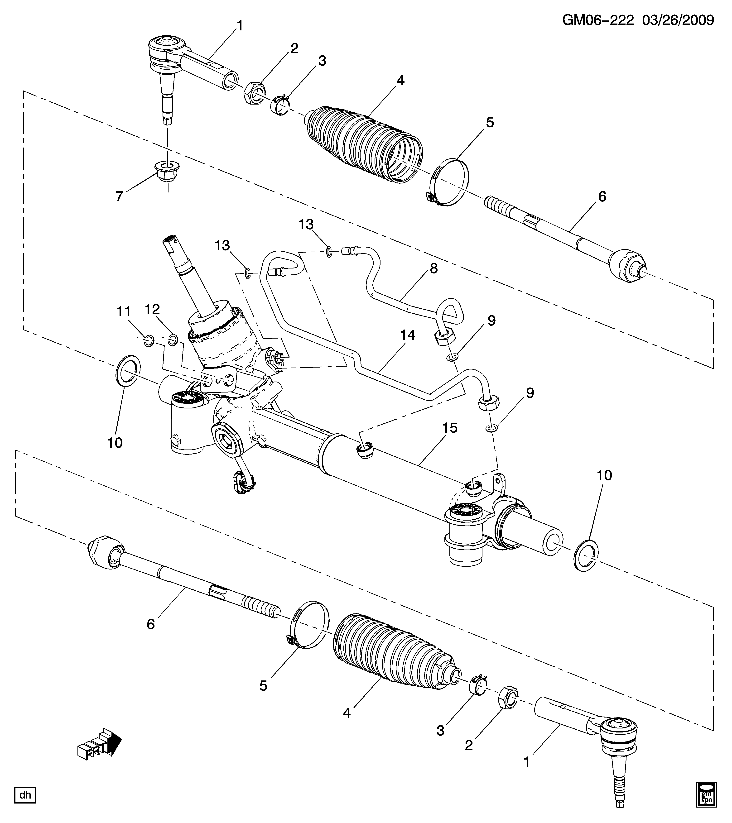 Buick 13272000 - Наконечник рулевой тяги, шарнир unicars.by