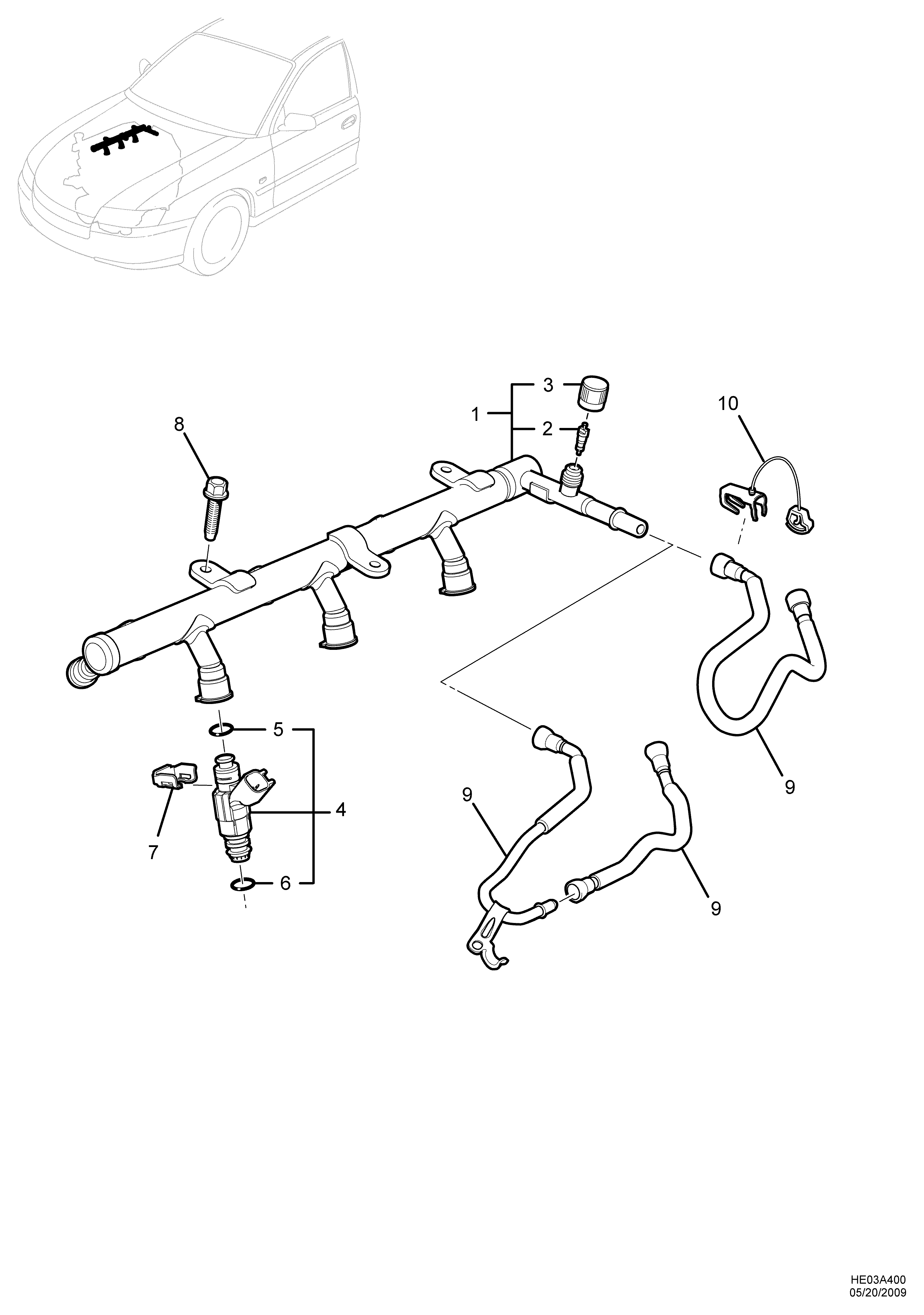 General Motors 92148828 - Прокладка, впускной коллектор unicars.by