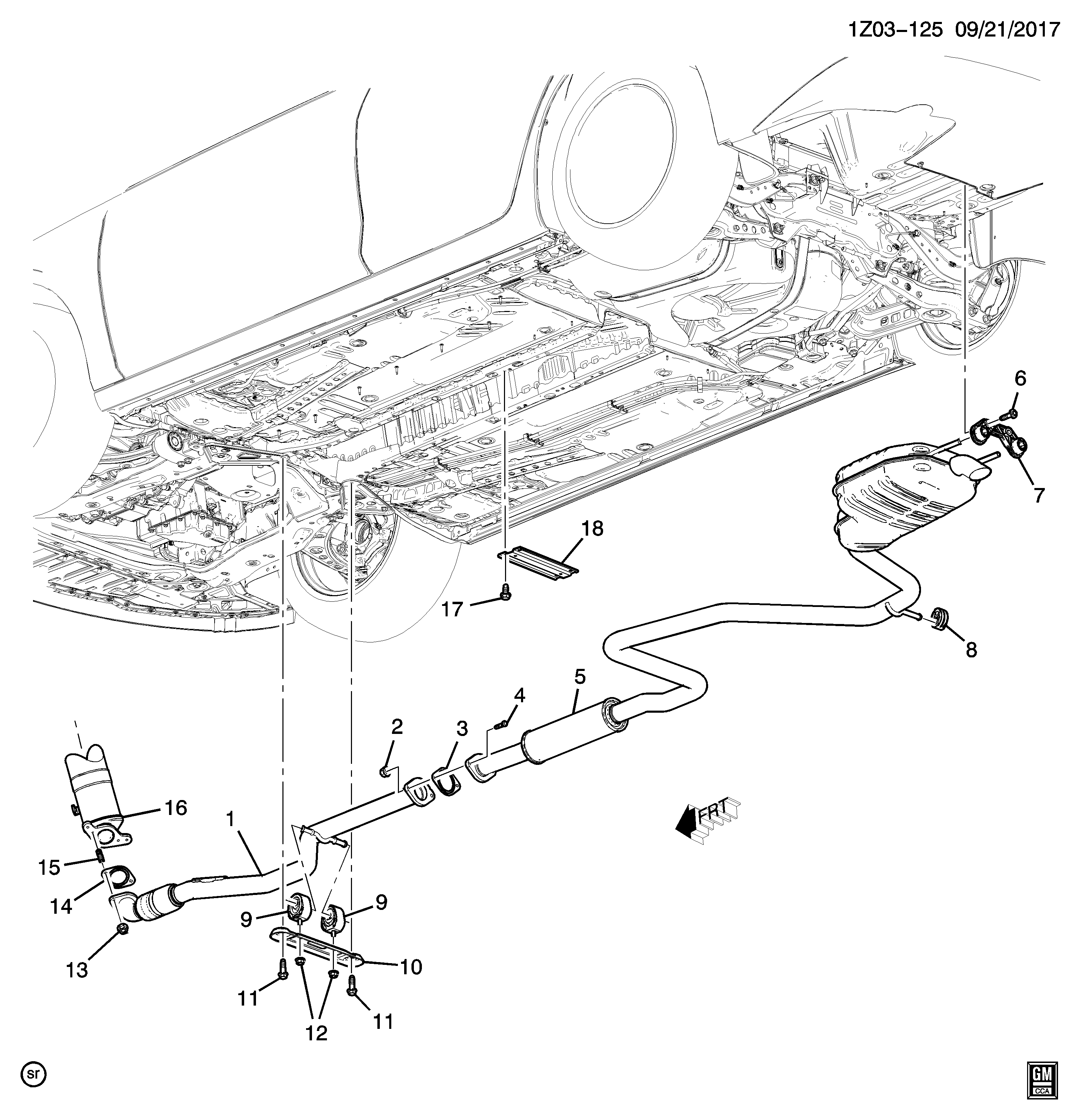 FIAT 11546365 - Гайка, выпускной коллектор unicars.by