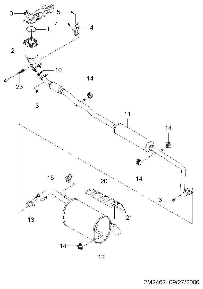 General Motors 94581747 - Кронштейн, втулка, система выпуска ОГ unicars.by