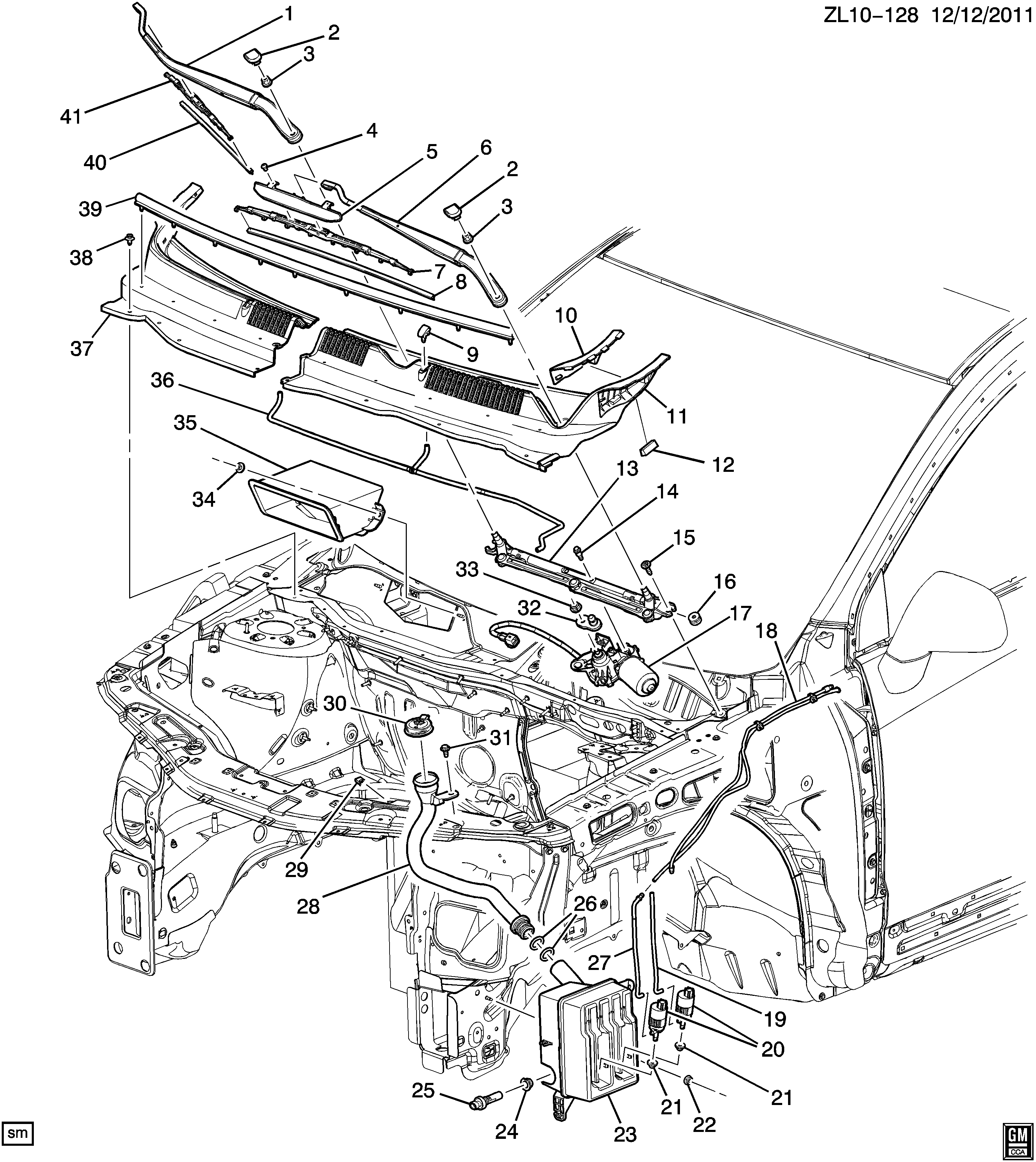 DAEWOO 95479599 - Щетка стеклоочистителя unicars.by