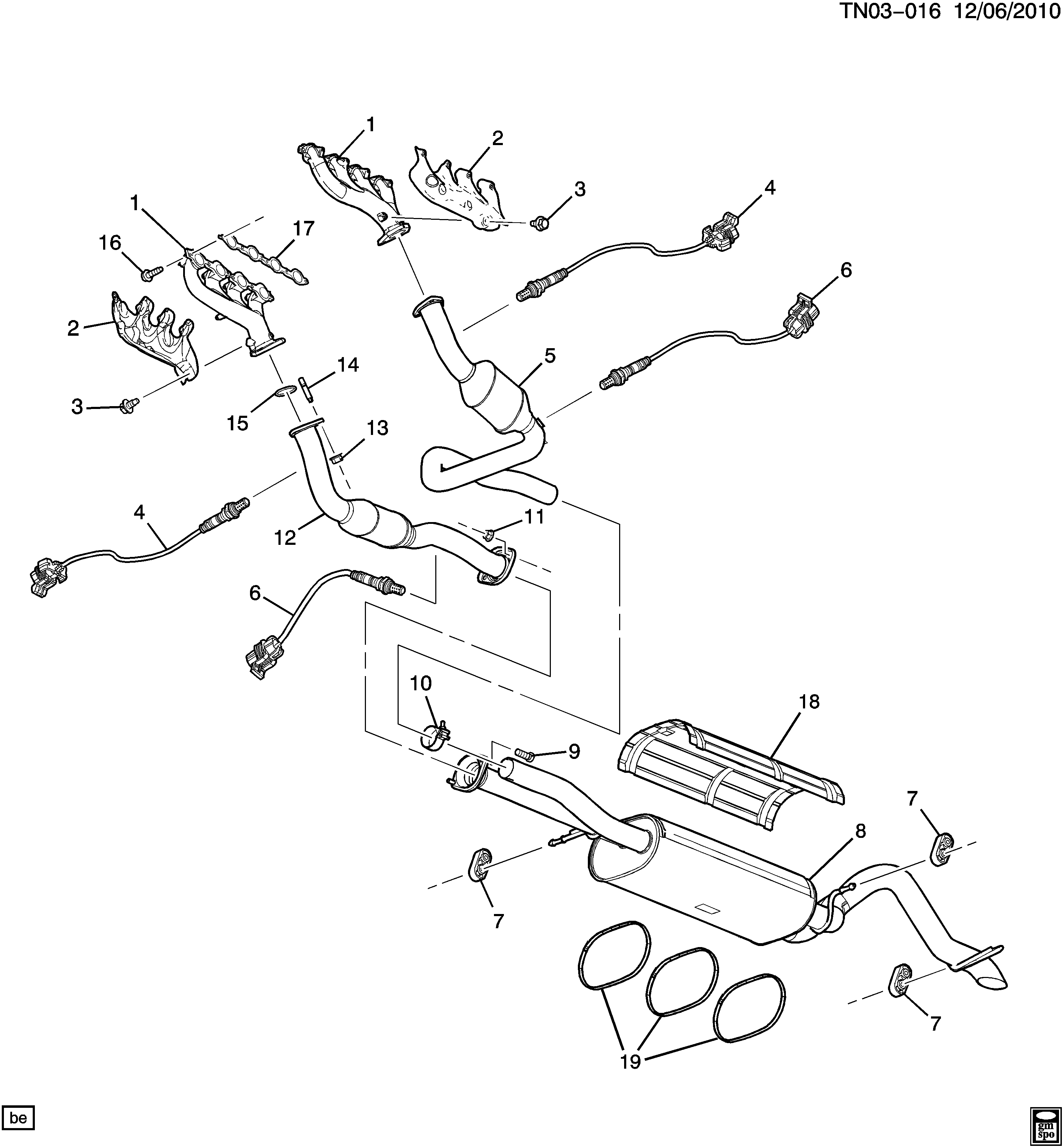 General Motors 19209808 - Лямбда-зонд, датчик кислорода unicars.by