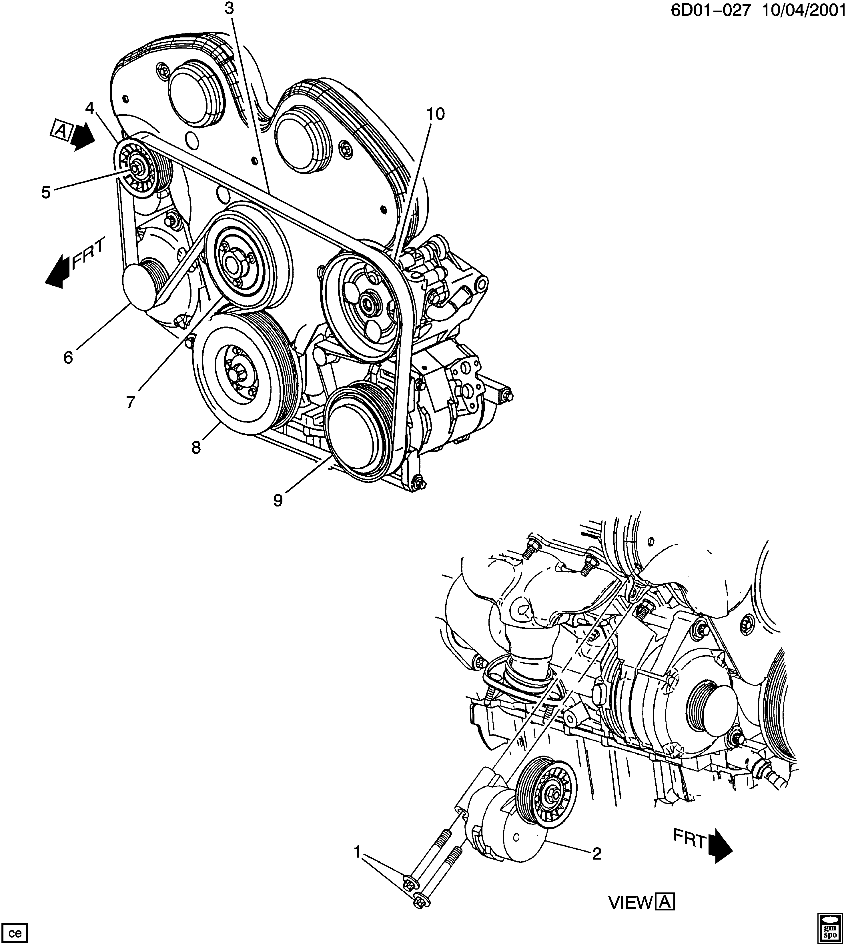 General Motors 09202550 - Натяжитель, поликлиновый ремень unicars.by