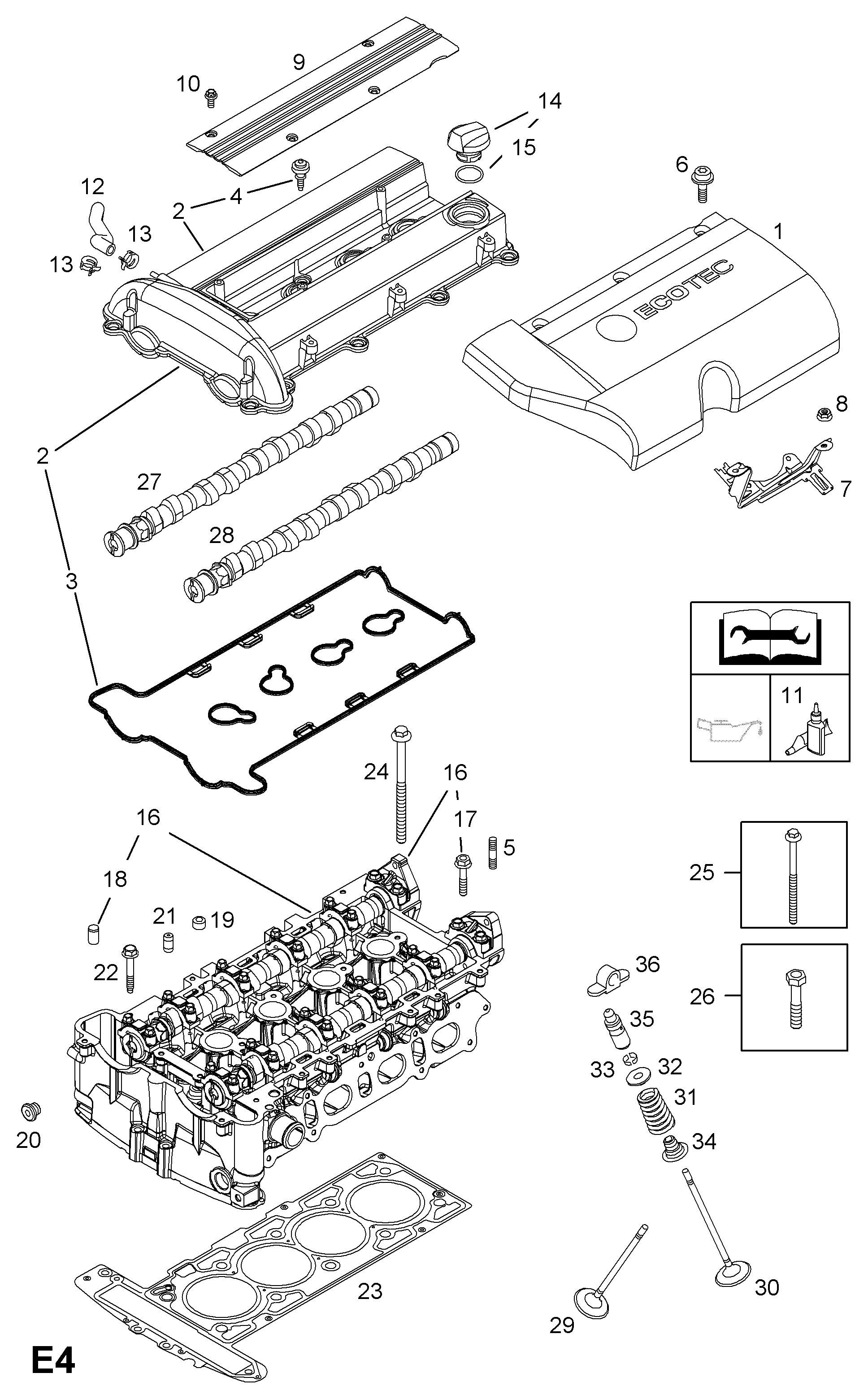 Opel 5640 590 - Балансир, управление двигателем unicars.by