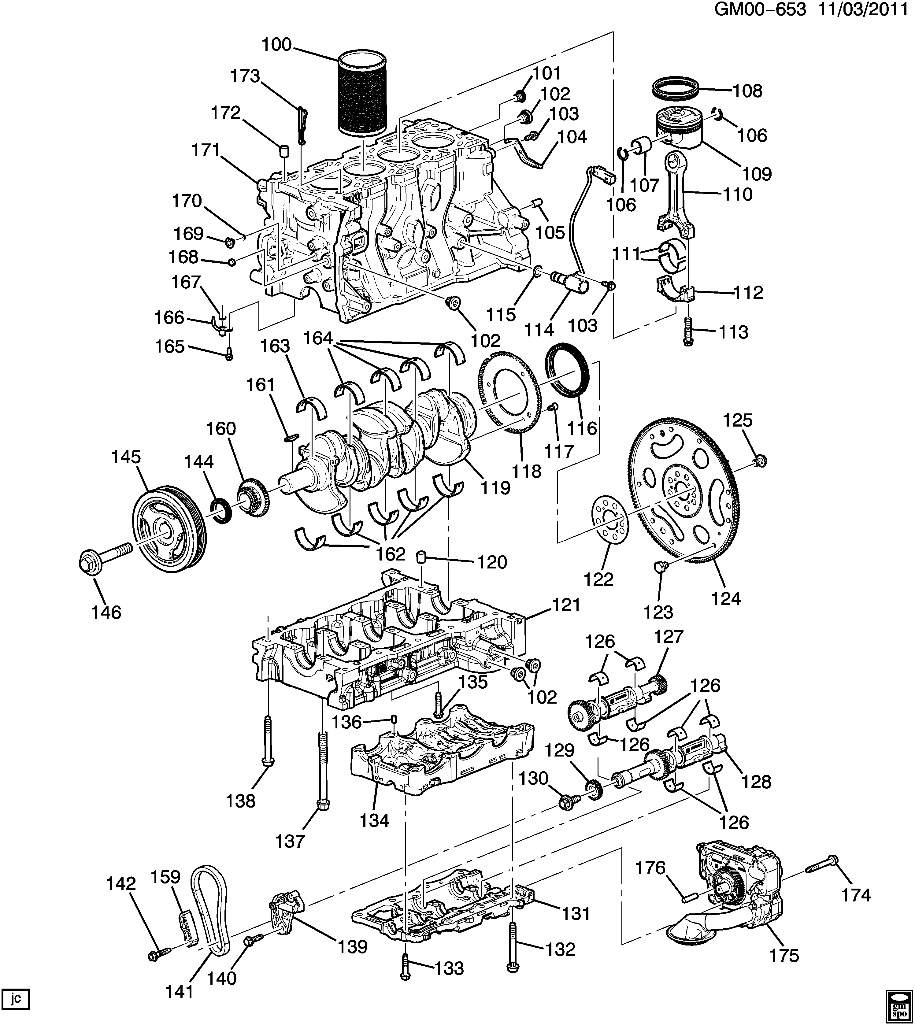 Opel 12626983 - Комплект цепи привода распредвала unicars.by