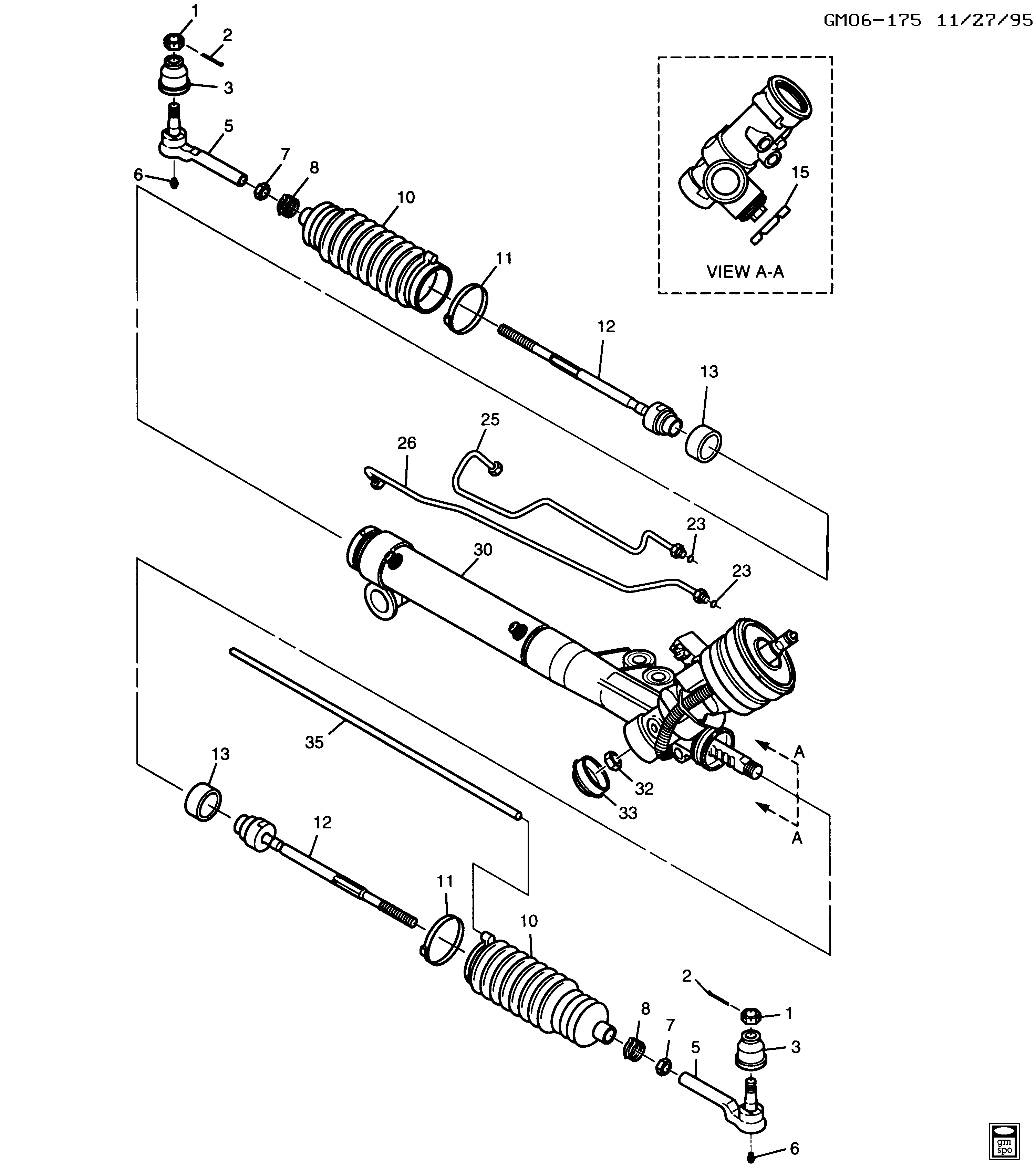 Chrysler 26026744 - Наконечник рулевой тяги, шарнир unicars.by