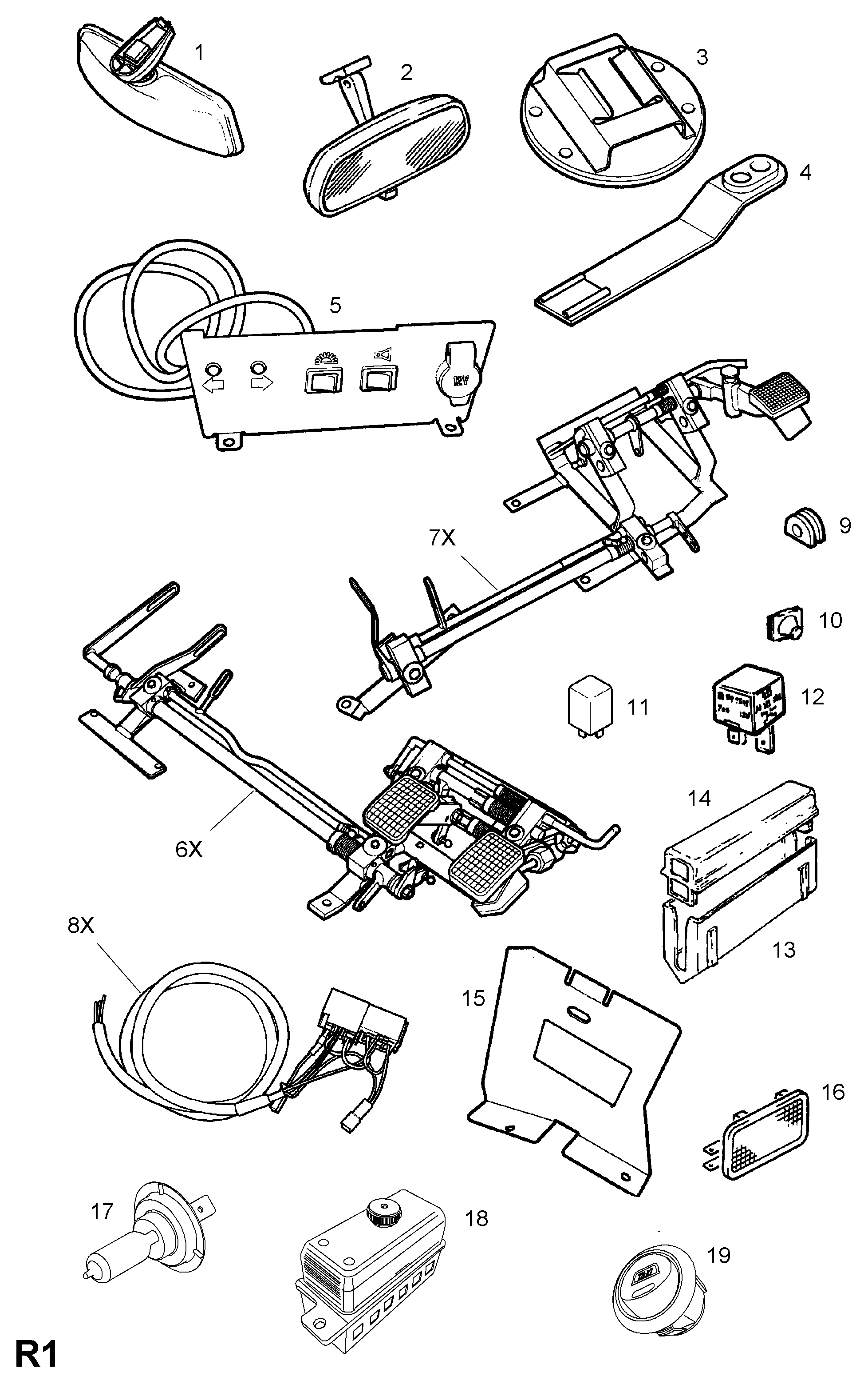 BMW 6 777 467 - Рулевой механизм, рейка unicars.by