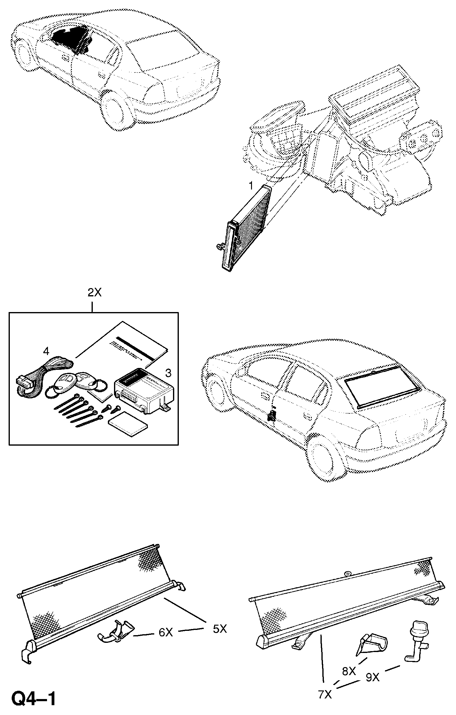 Opel 1718046 - Фильтр воздуха в салоне unicars.by