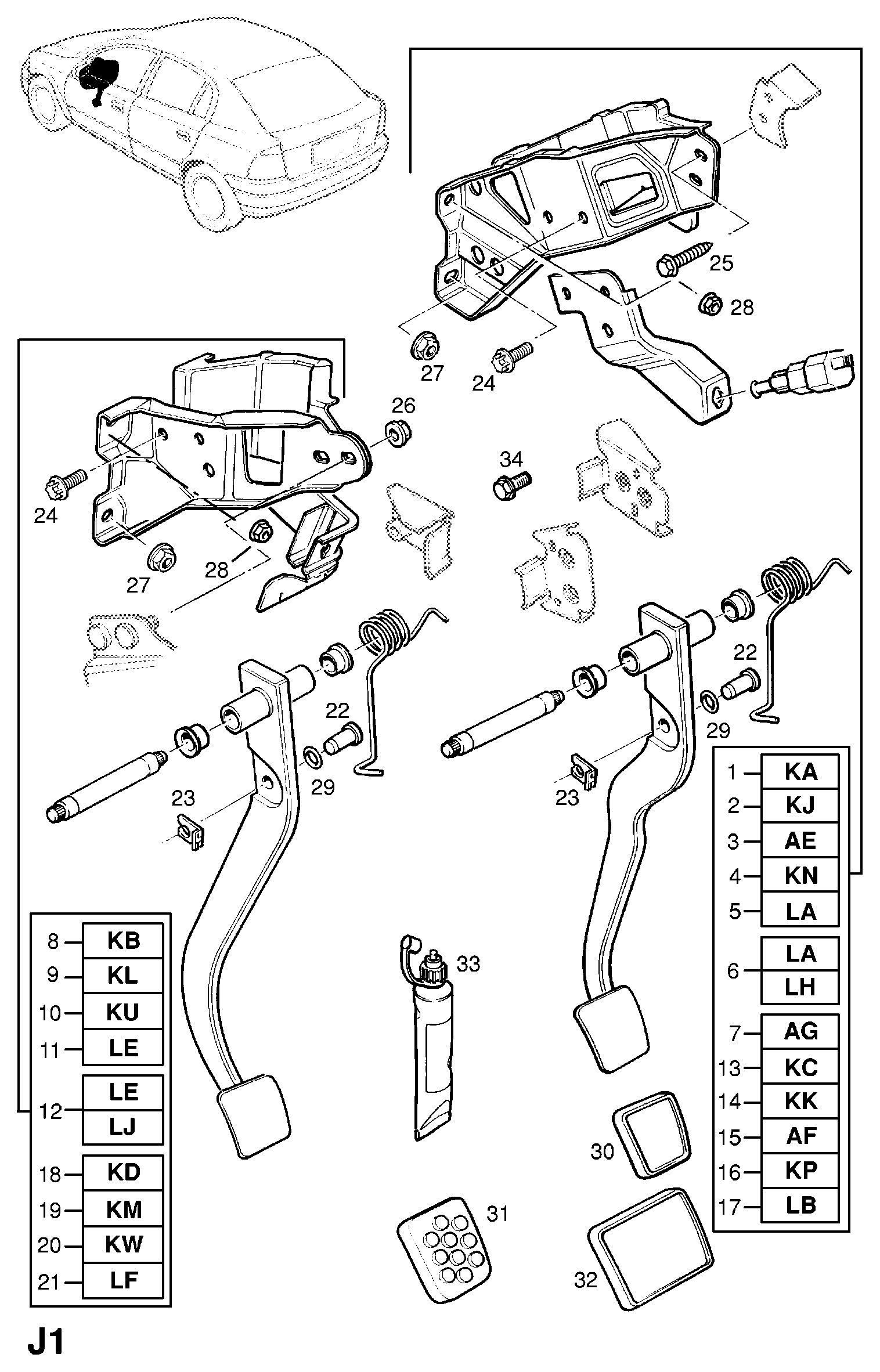 Opel 2319533 - Опора стойки амортизатора, подушка unicars.by