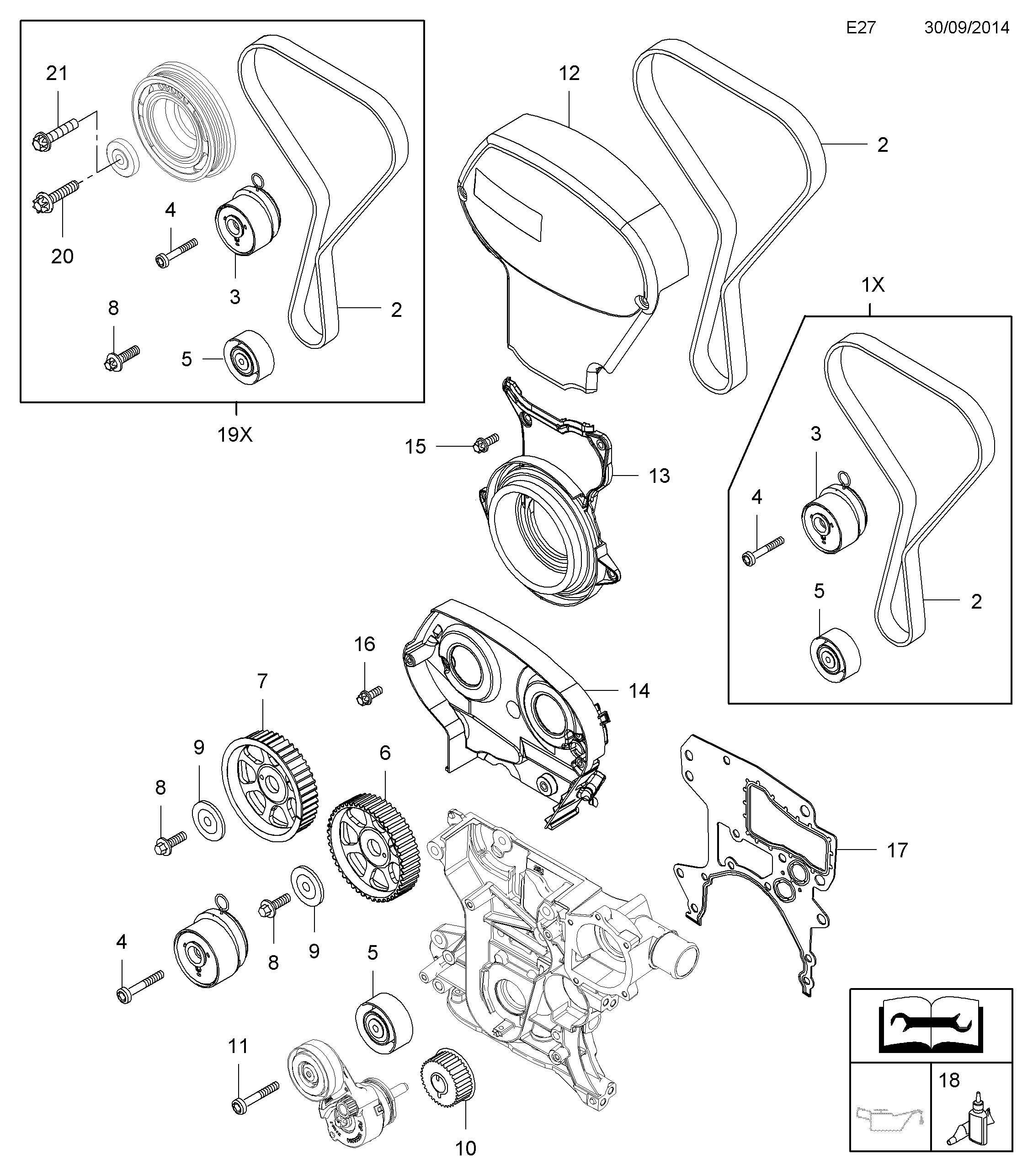 General Motors 5636436 - Поликлиновой ремень unicars.by