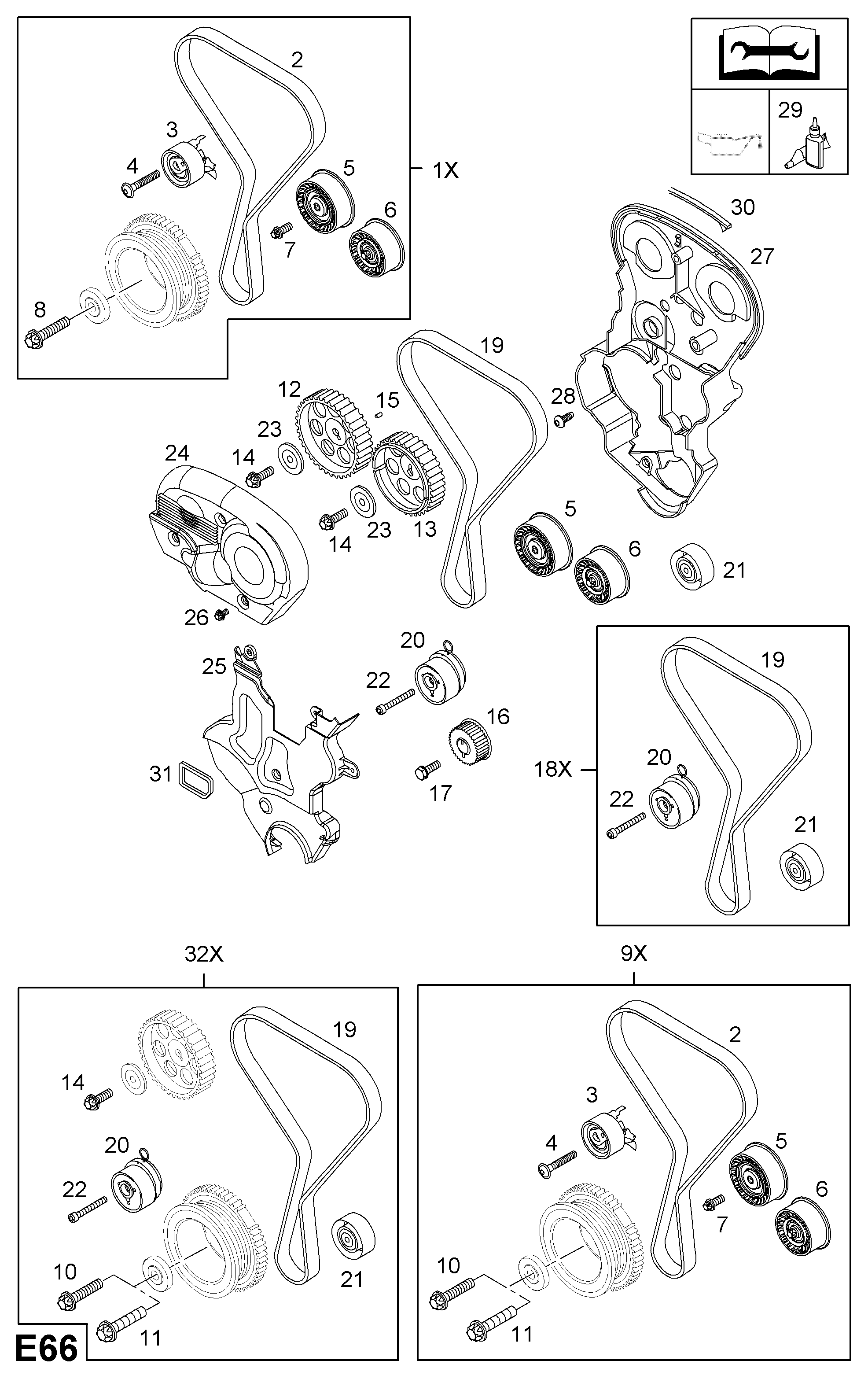 Opel 5636452 - Зубчатый ремень ГРМ unicars.by