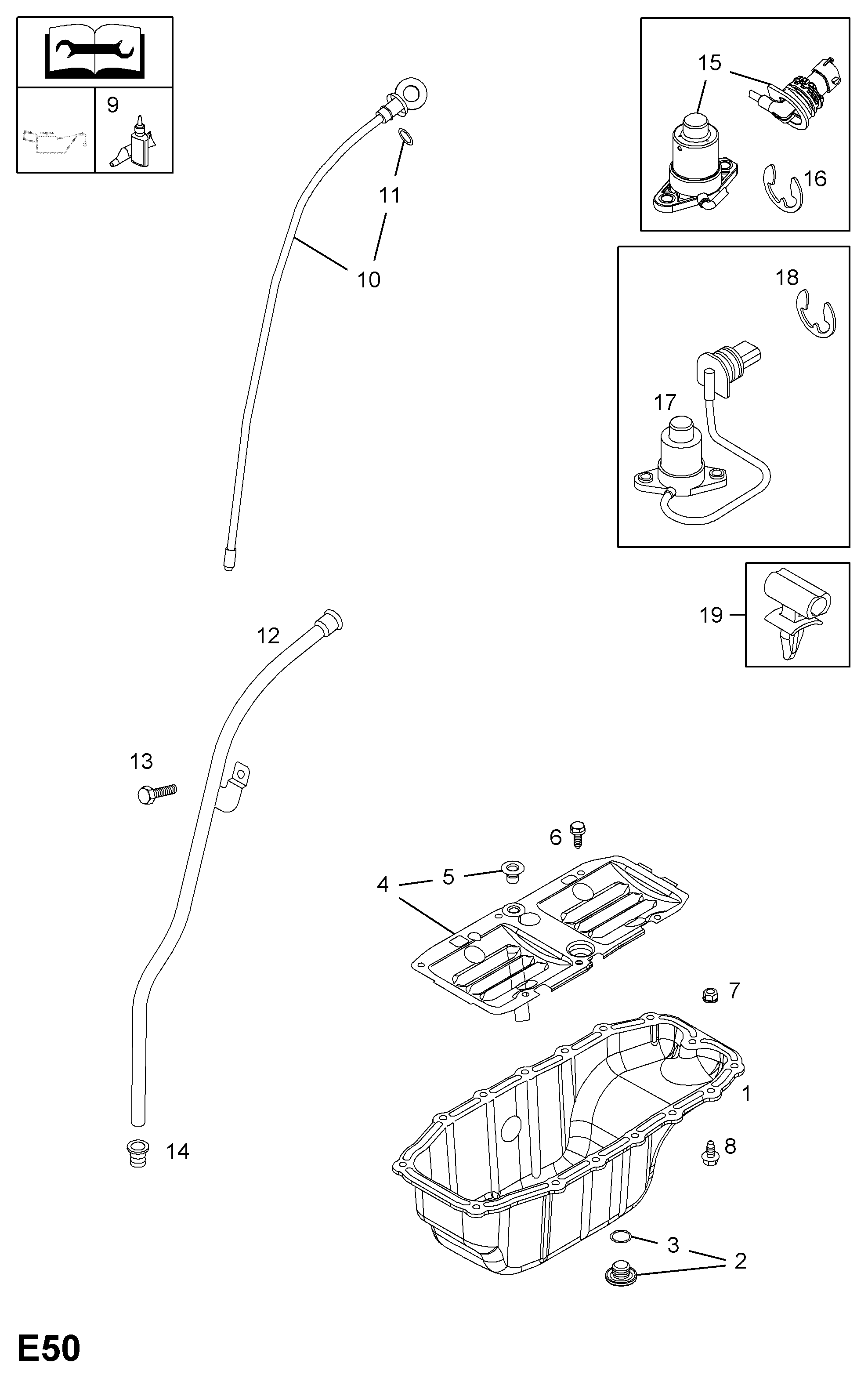 Opel 15 03 298 - Прокладка, масляная ванна unicars.by