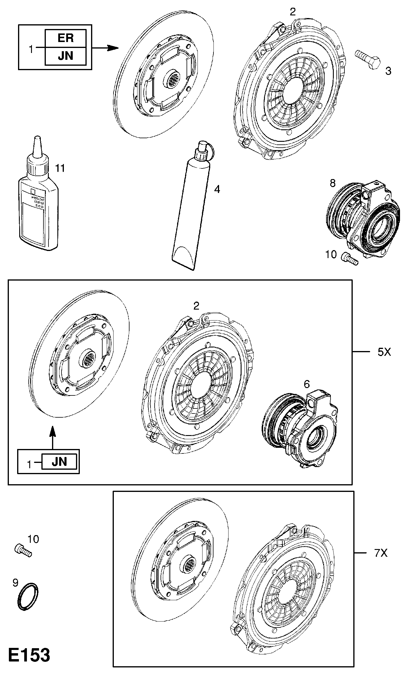 Opel 6 64 113 - Диск сцепления, фрикцион unicars.by