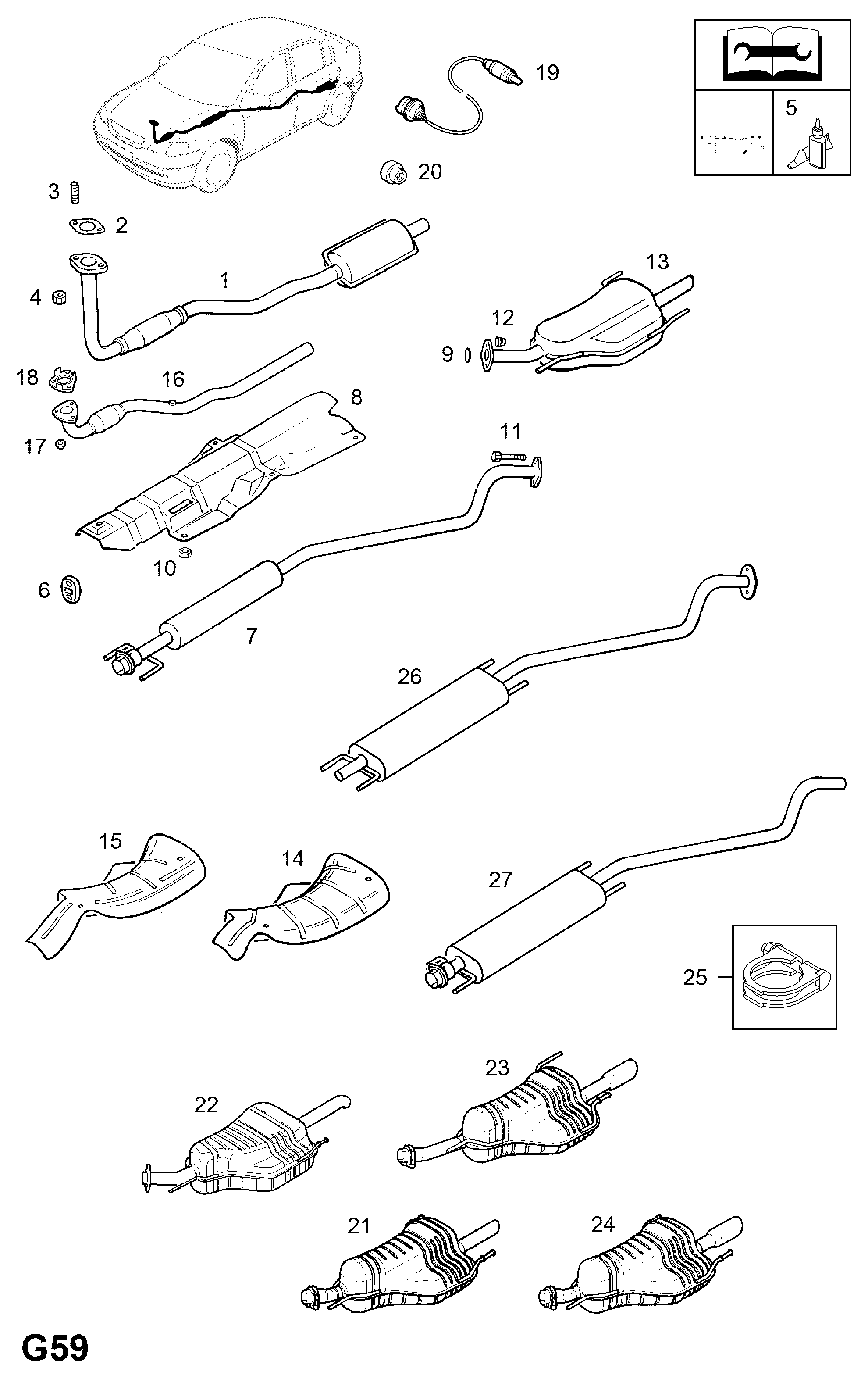 Opel 8 54 913 - Гайка unicars.by