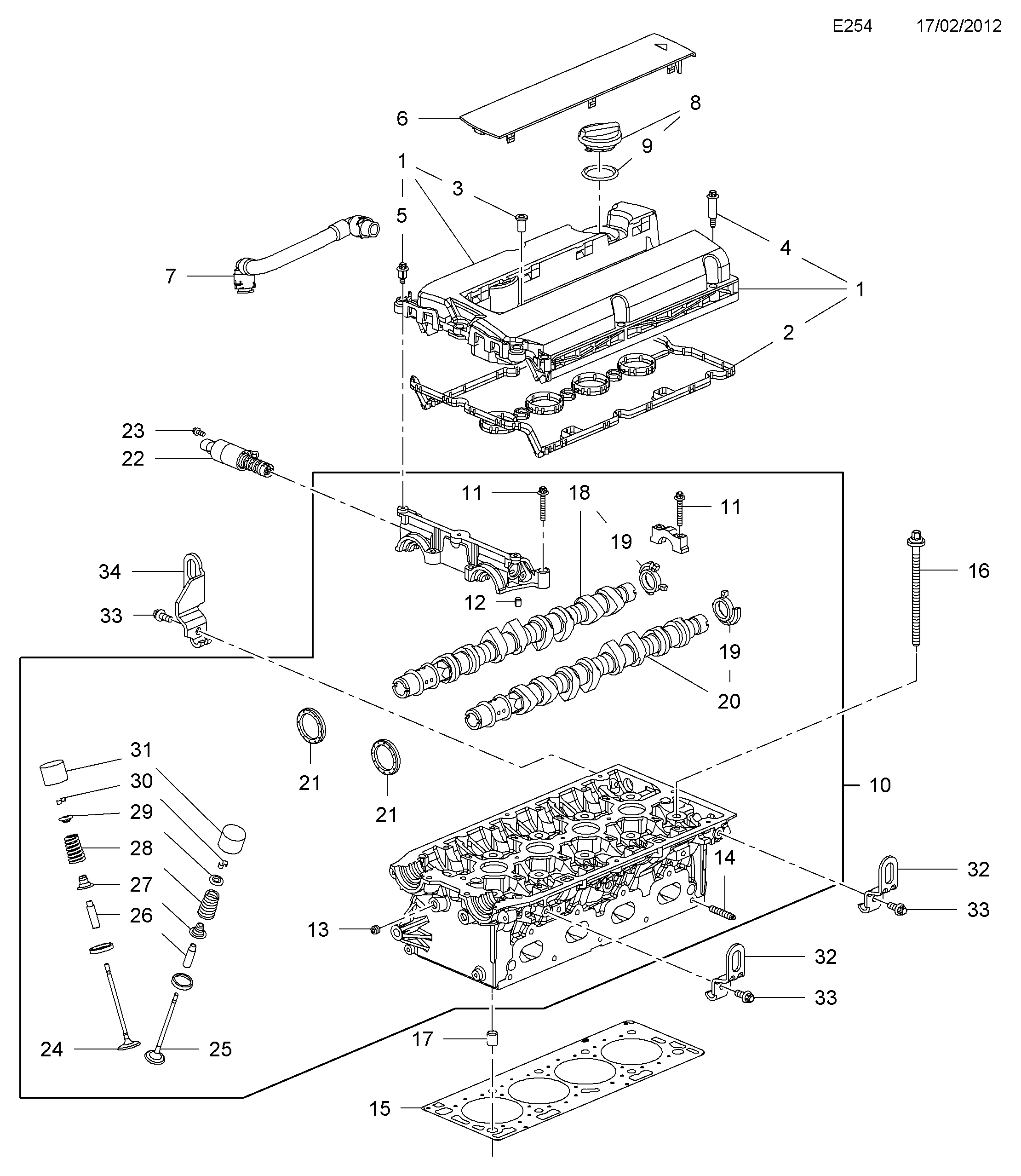 Vauxhall 12 35 299 - Регулирующий клапан, выставление распределительного вала unicars.by