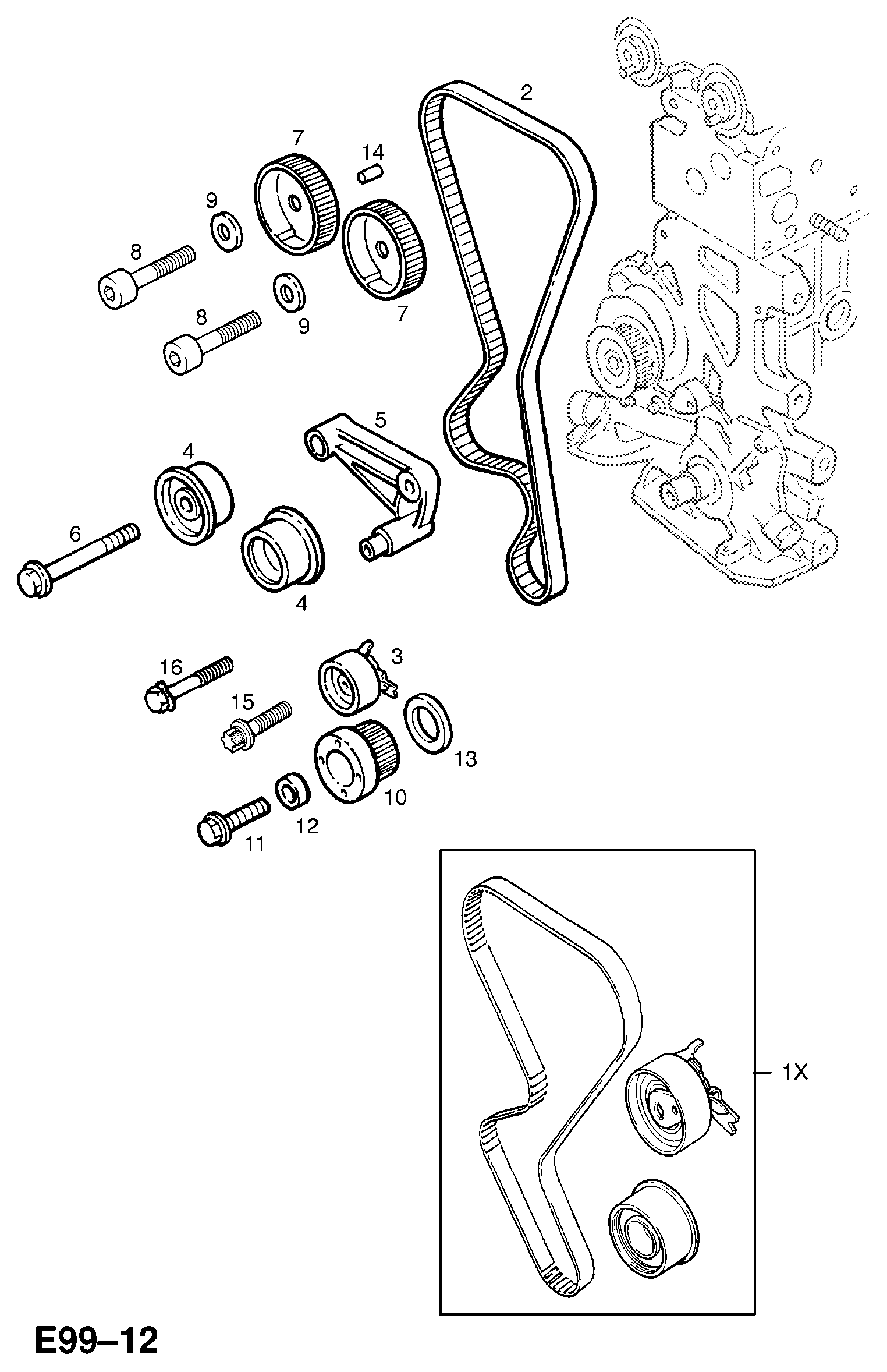 General Motors 56 36 425 - Ролик, поликлиновый ремень unicars.by