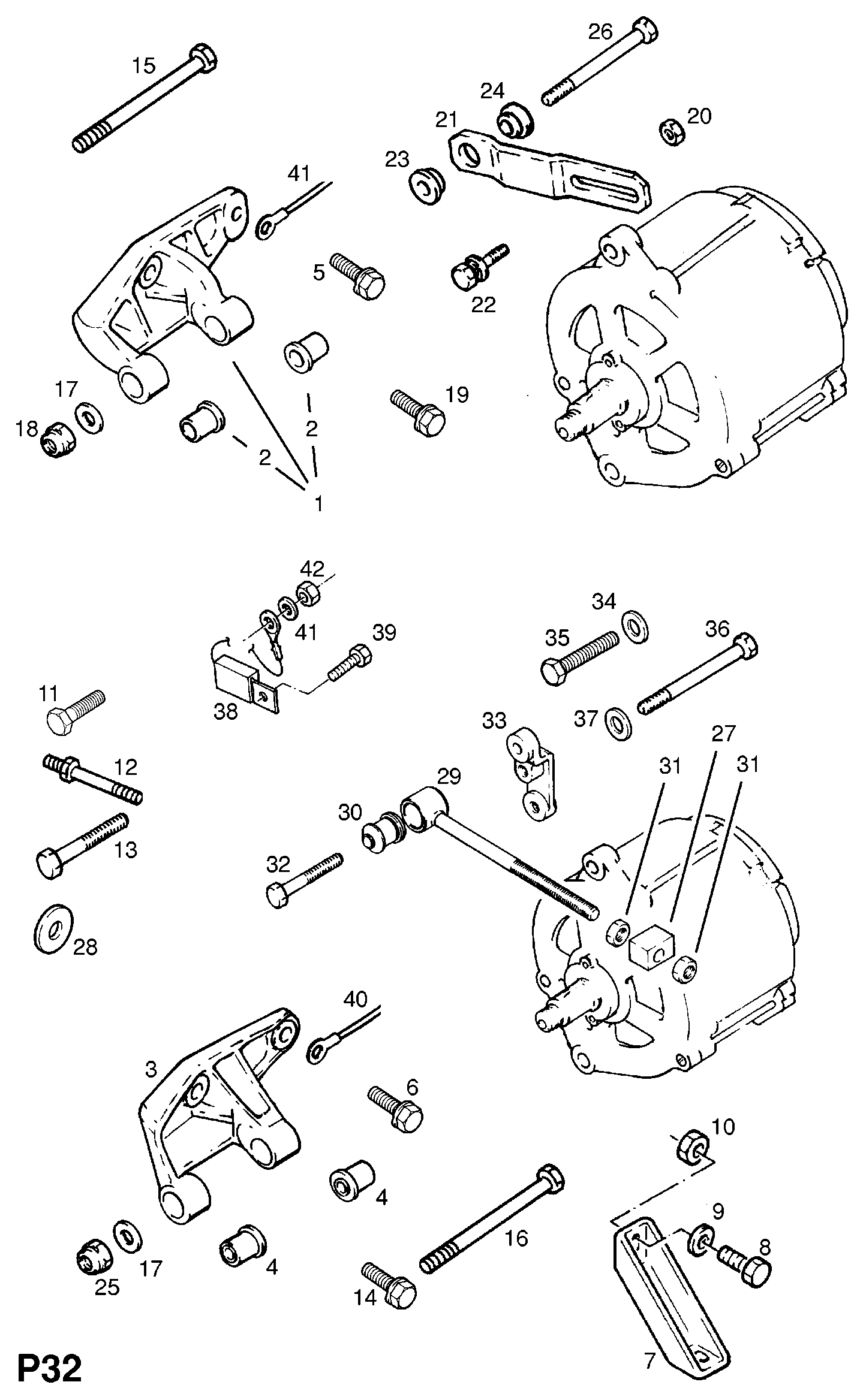 Opel 20 66 159 - Гайка unicars.by