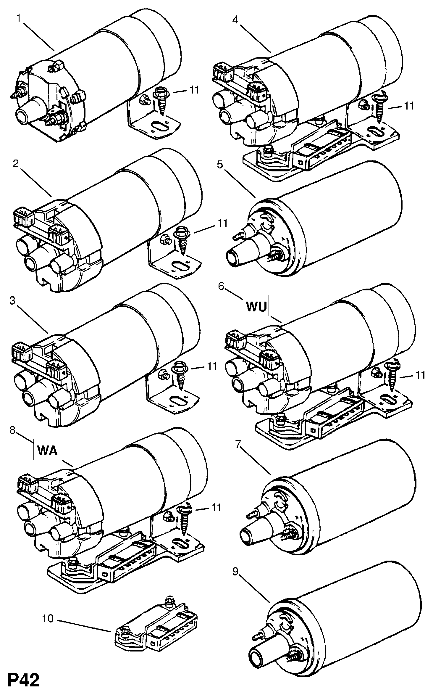 Chevrolet 1208243 - Коммутатор, система зажигания unicars.by