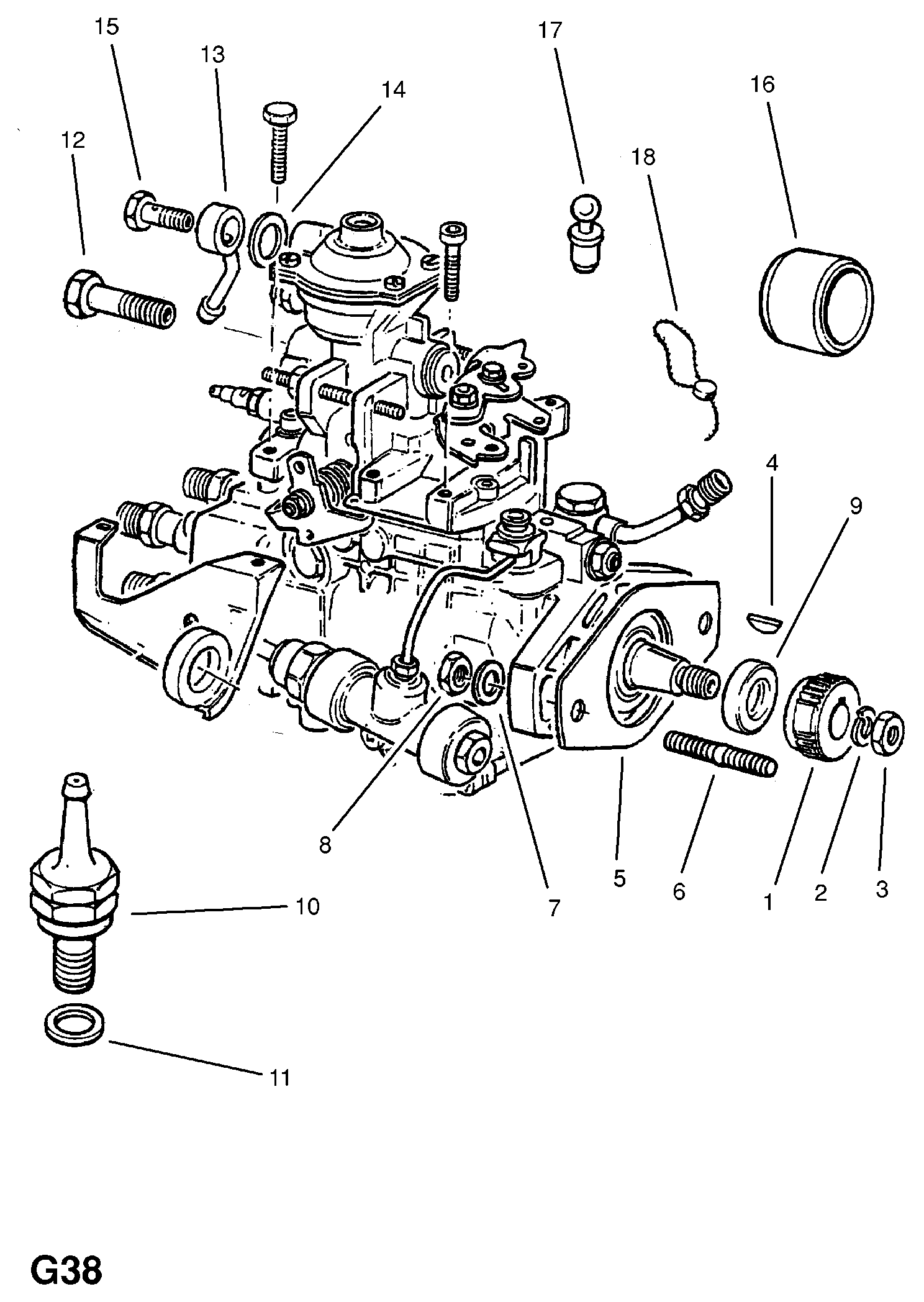 Opel 8 19 830 - Уплотняющее кольцо вала, топливный насос высокого давления unicars.by