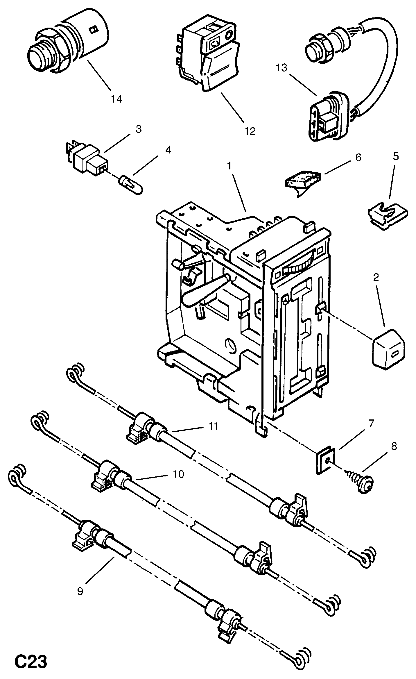 Volvo 1 235 887 - Регулятор напряжения, генератор unicars.by