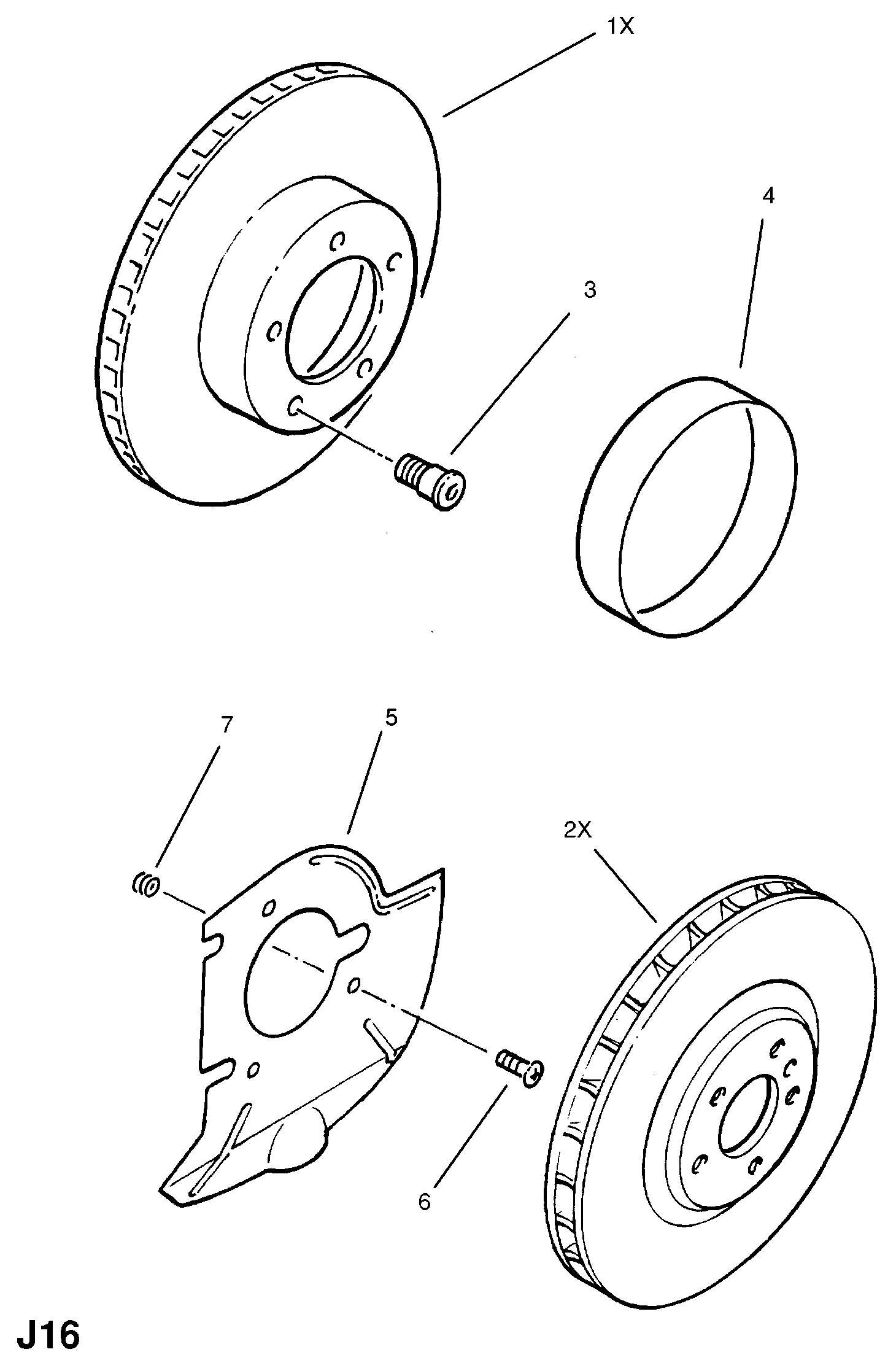 General Motors 569039 - Тормозной диск unicars.by