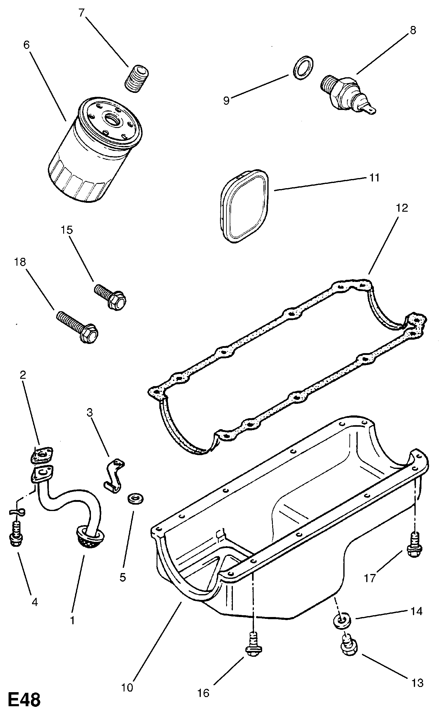 Opel 650400 - Масляный фильтр unicars.by